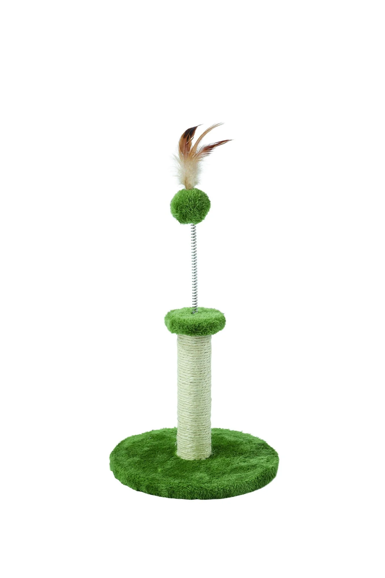 M-PETS My First Cat Tree Feather Green