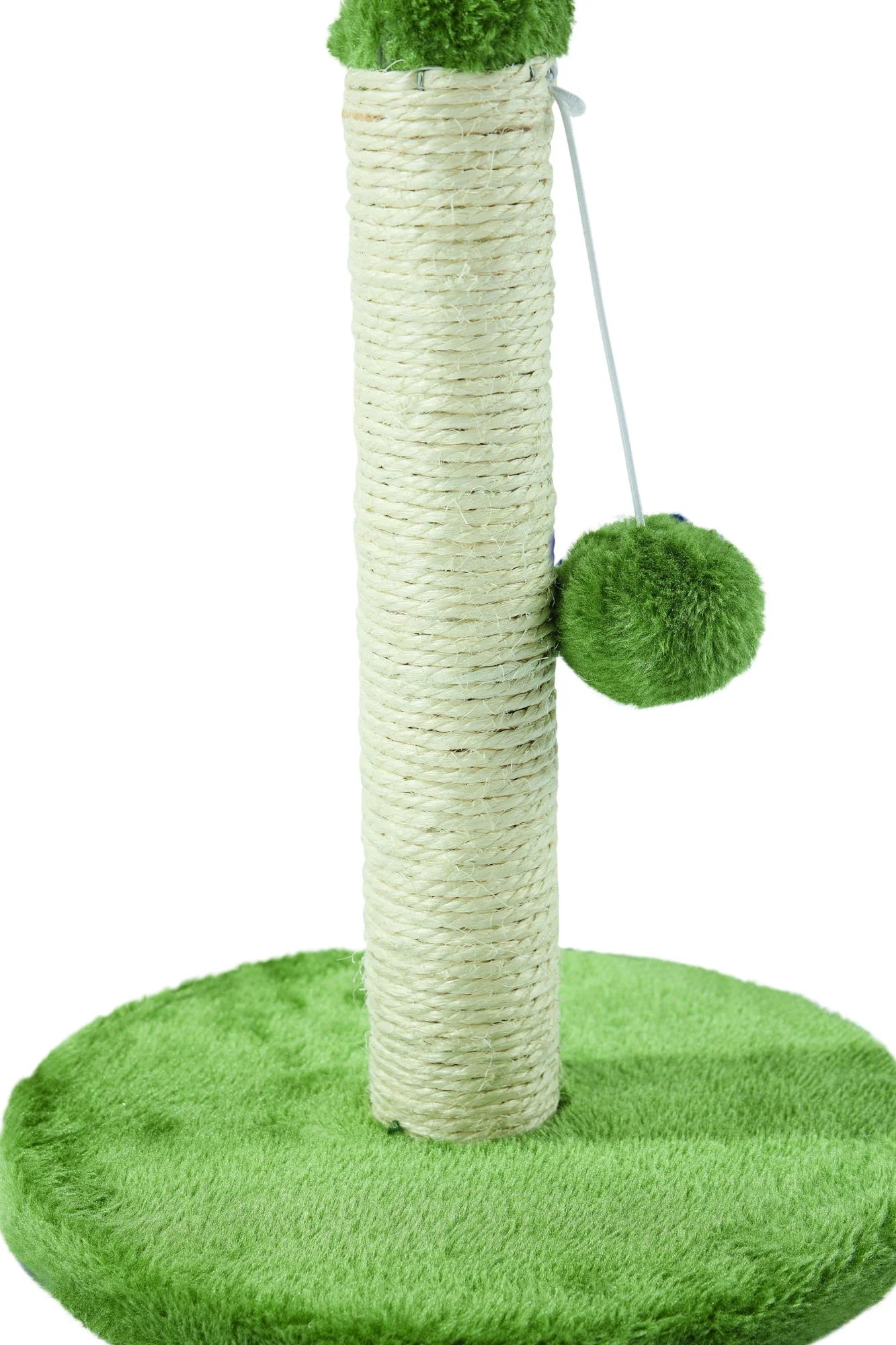 M-PETS My First Cat Tree Pompom Green - Image 2