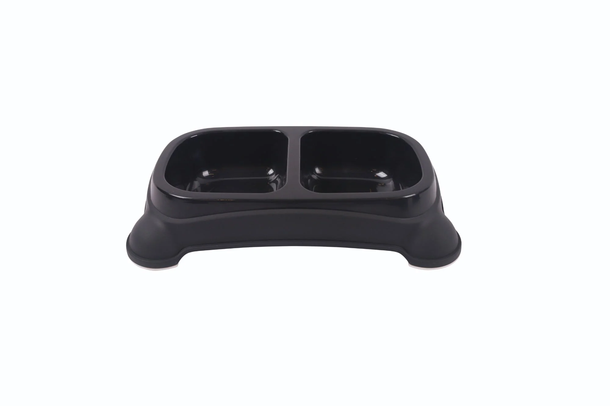 M-PETS Plastic Double Bowl - 2 X 400ml