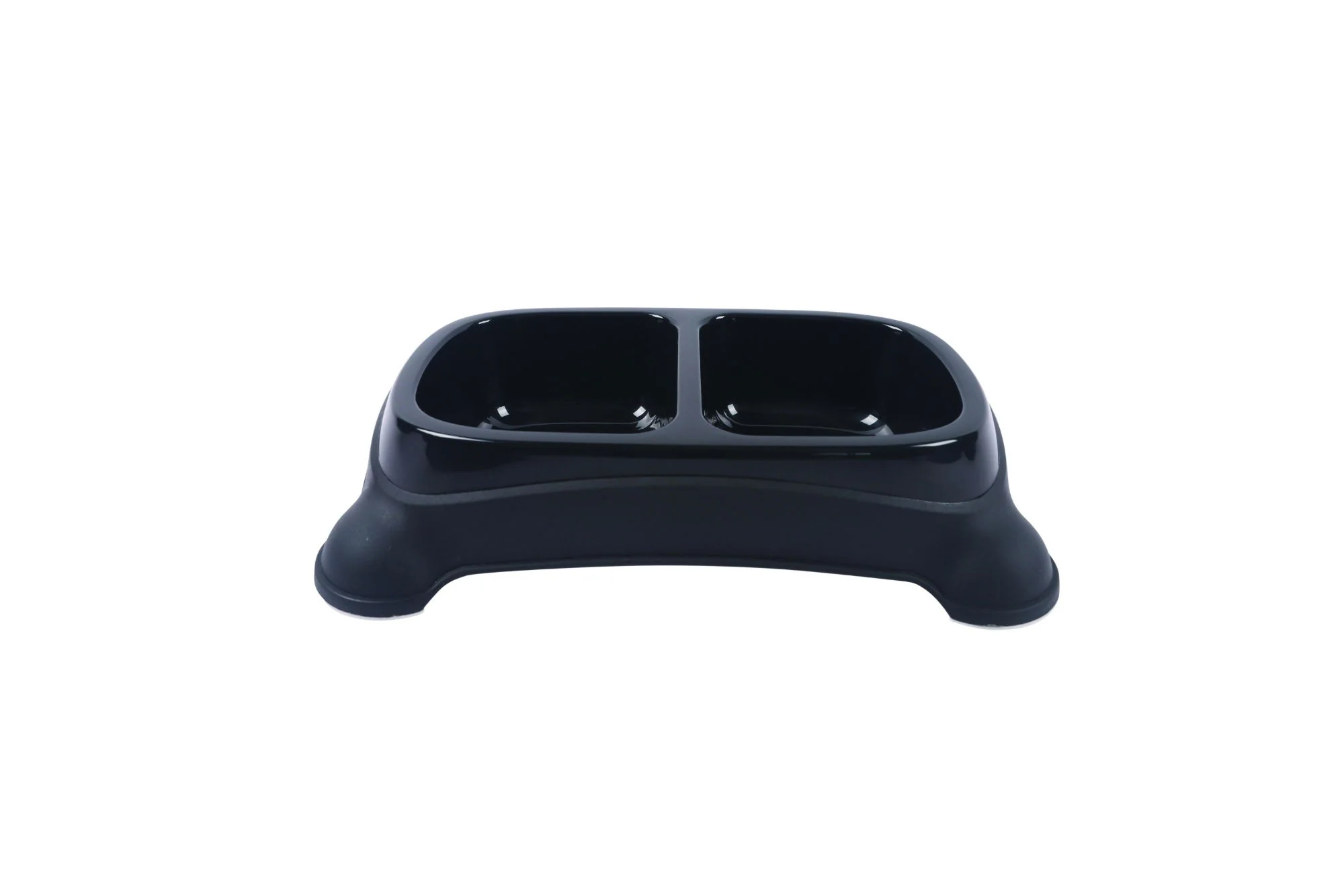 M-PETS Plastic Double Bowl - 2 X 650ml
