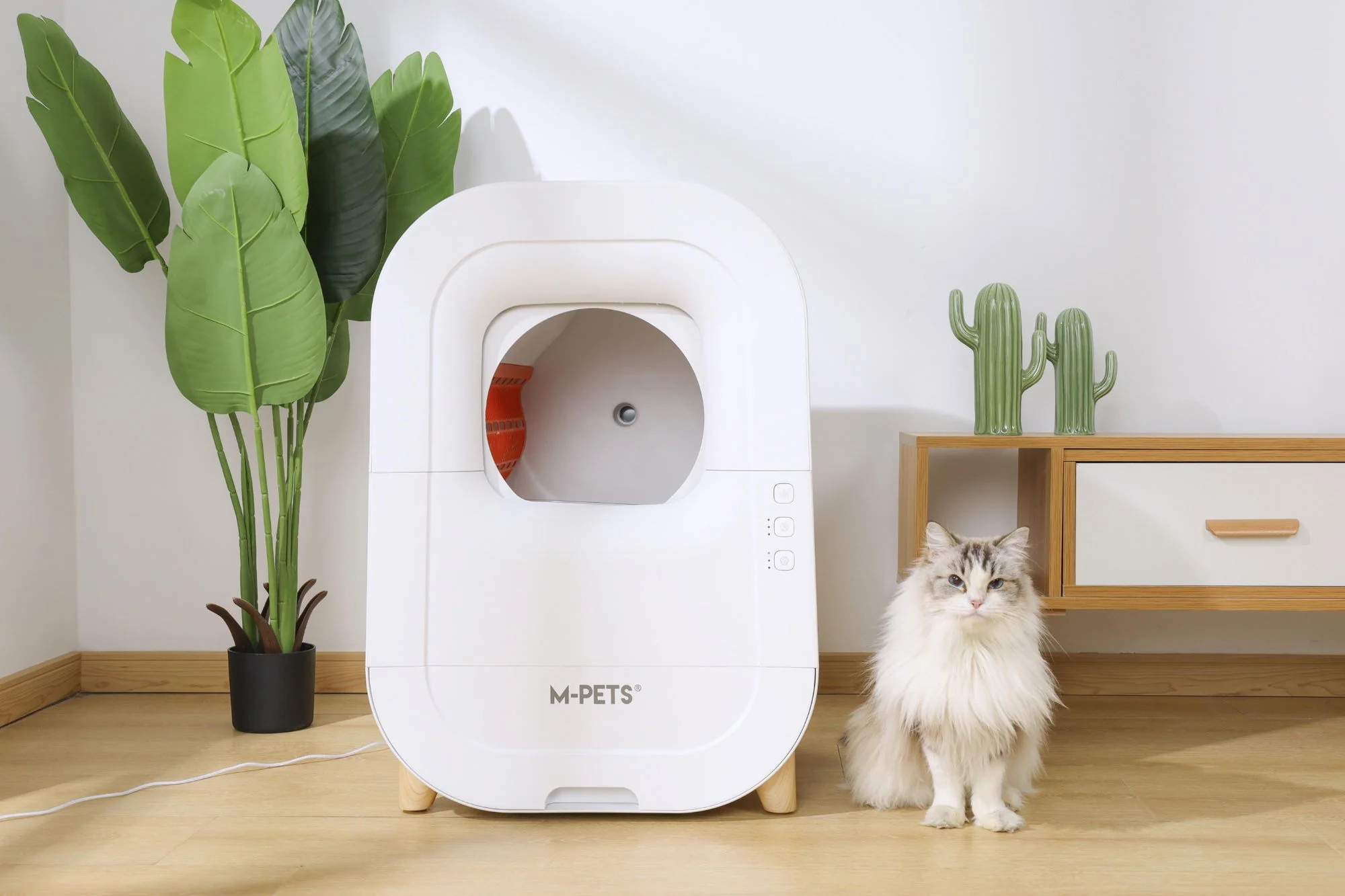 M-PETS Smarto M600 Automatic Cat Litter Box With Wifi (uk Ver - Image 3