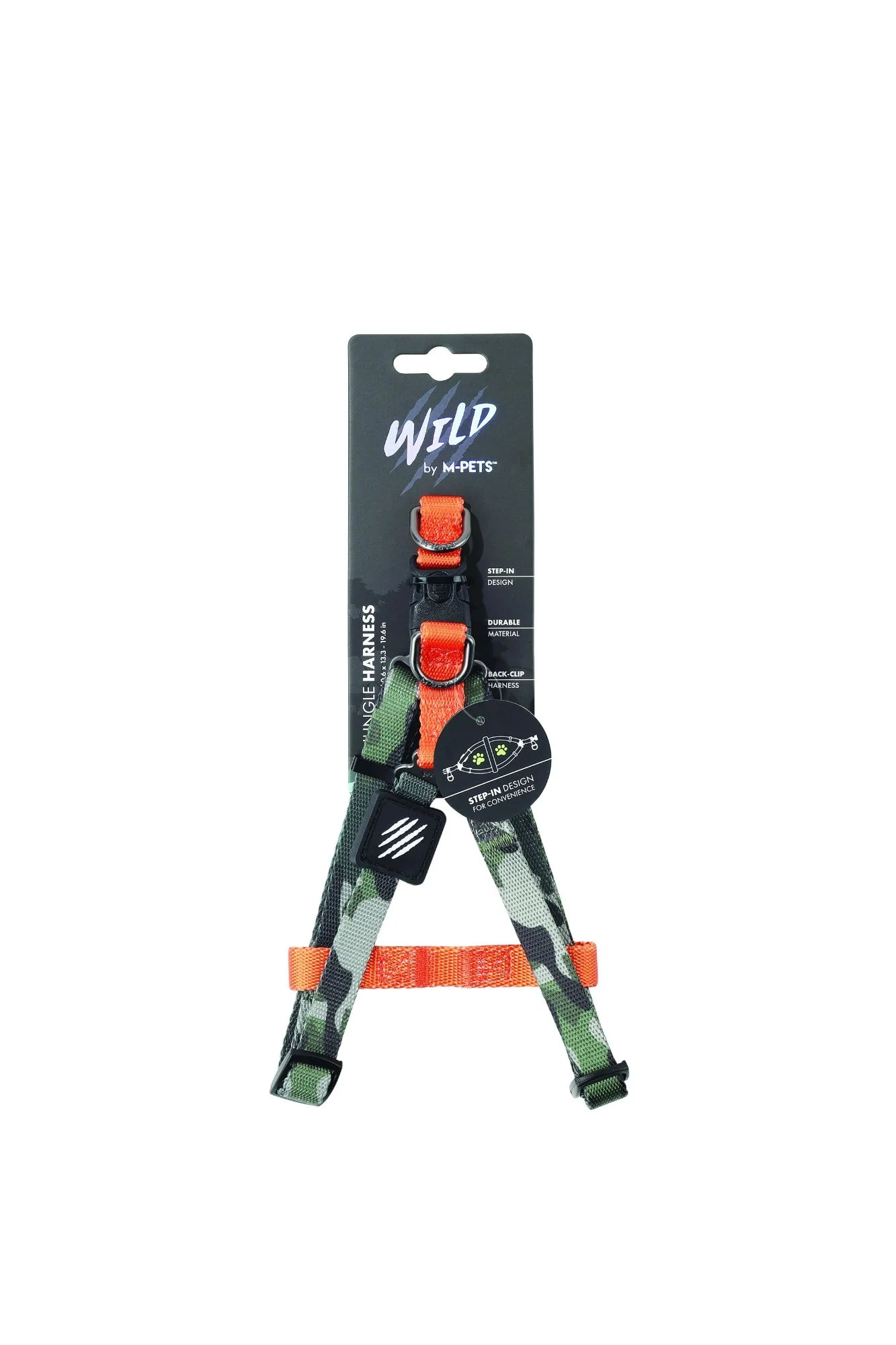 M-PETS Wild Jungle Harness Small