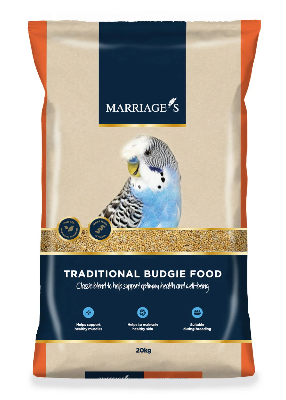MarriagesTraditional Budgie Food - 20kg