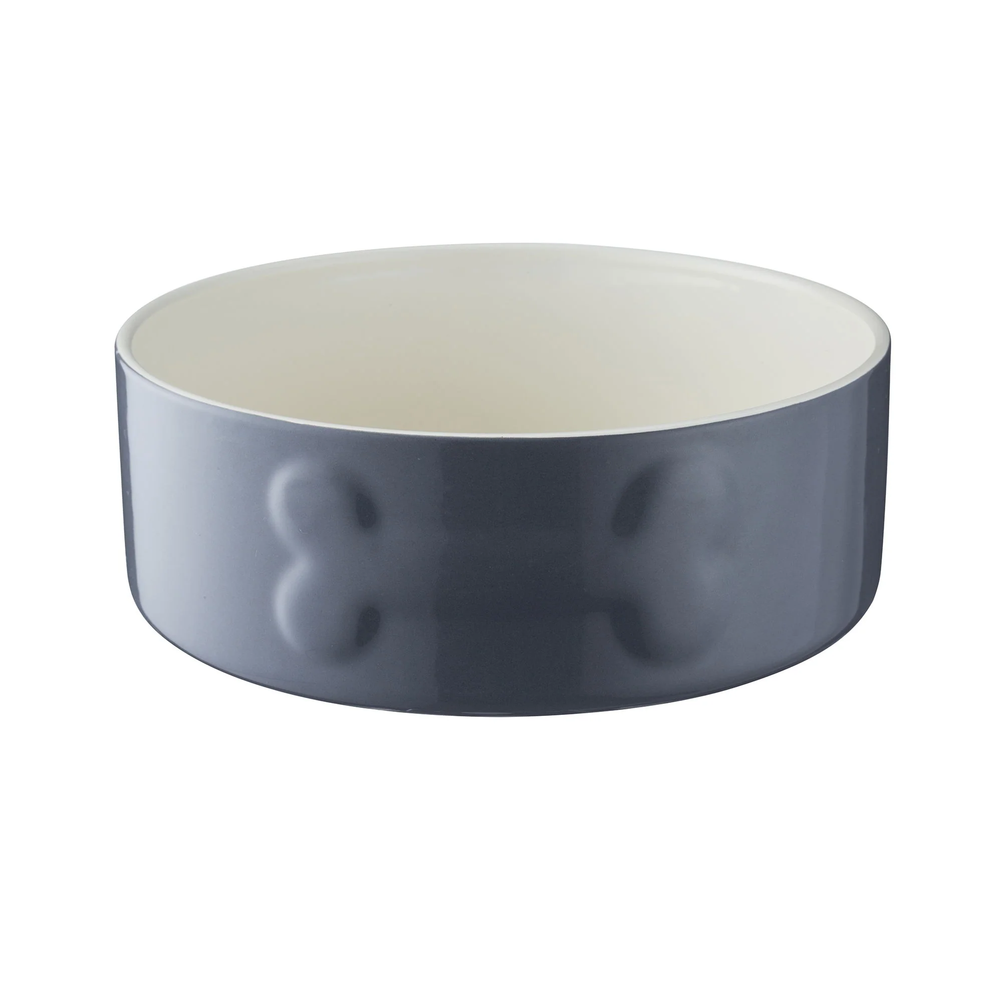 Mason Cash Colour Mix Dog Bowl Grey 20cm