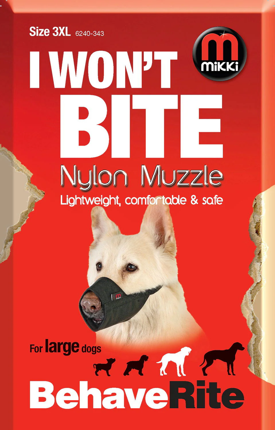 Mikki Muzzle Size 3xl