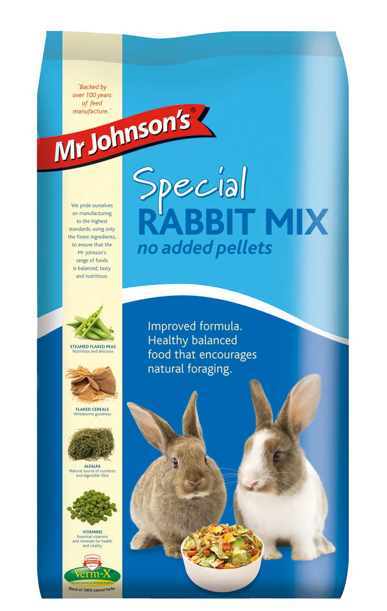Mr Johnson's Special Rabbit Mix - No Added Pellets 15kg