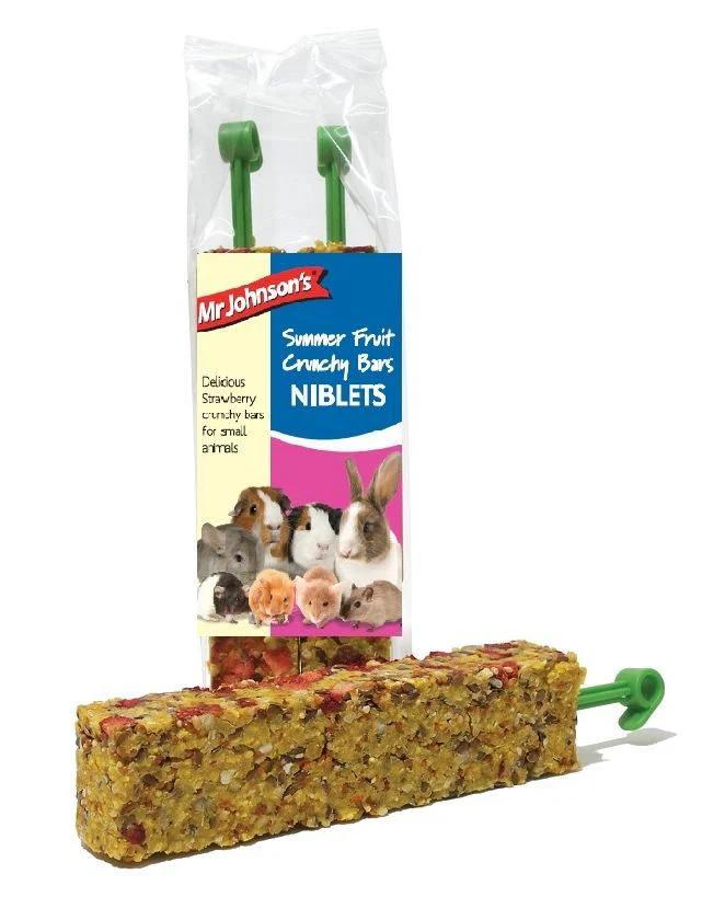 Mr Johnsons Summer Fruit Crunchy Niblets Bar 120g