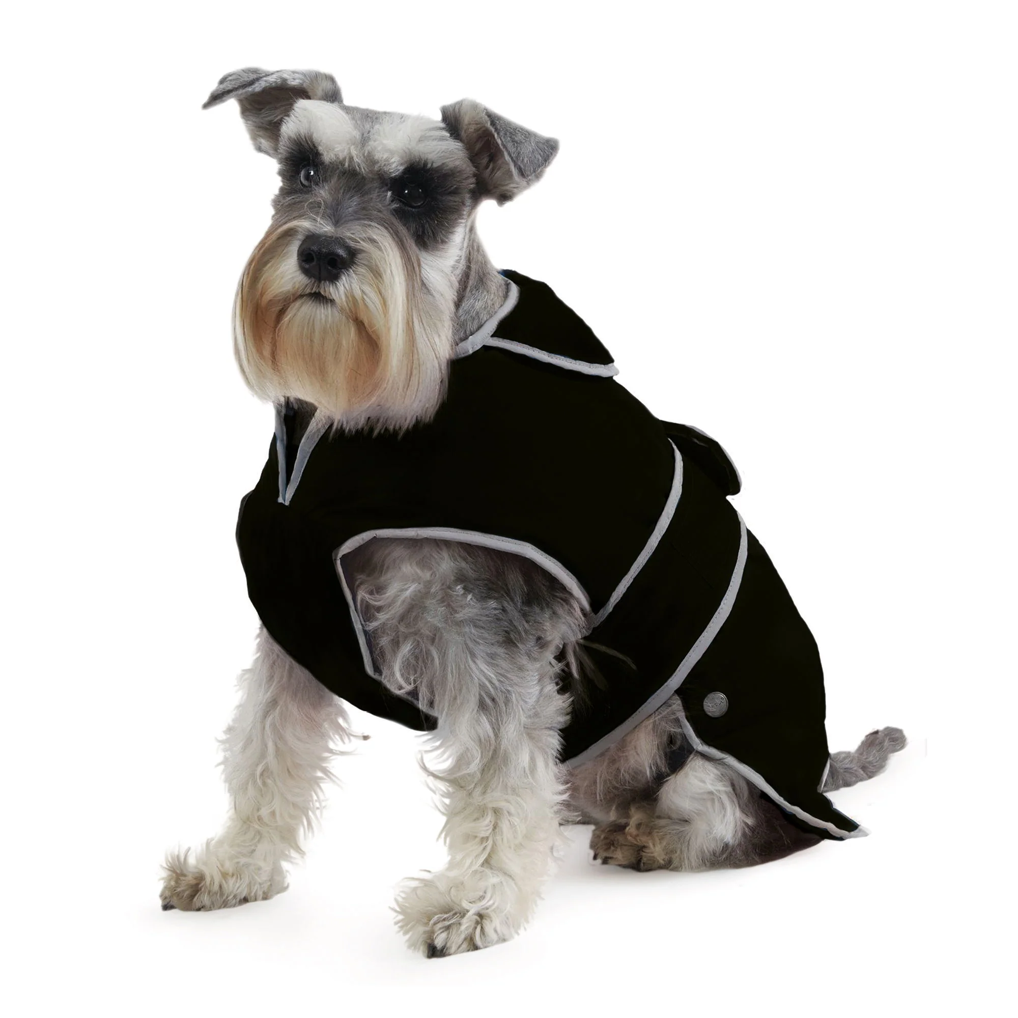 Muddy Paws Stormguard Coat & Chest Protector Black Small/Medium