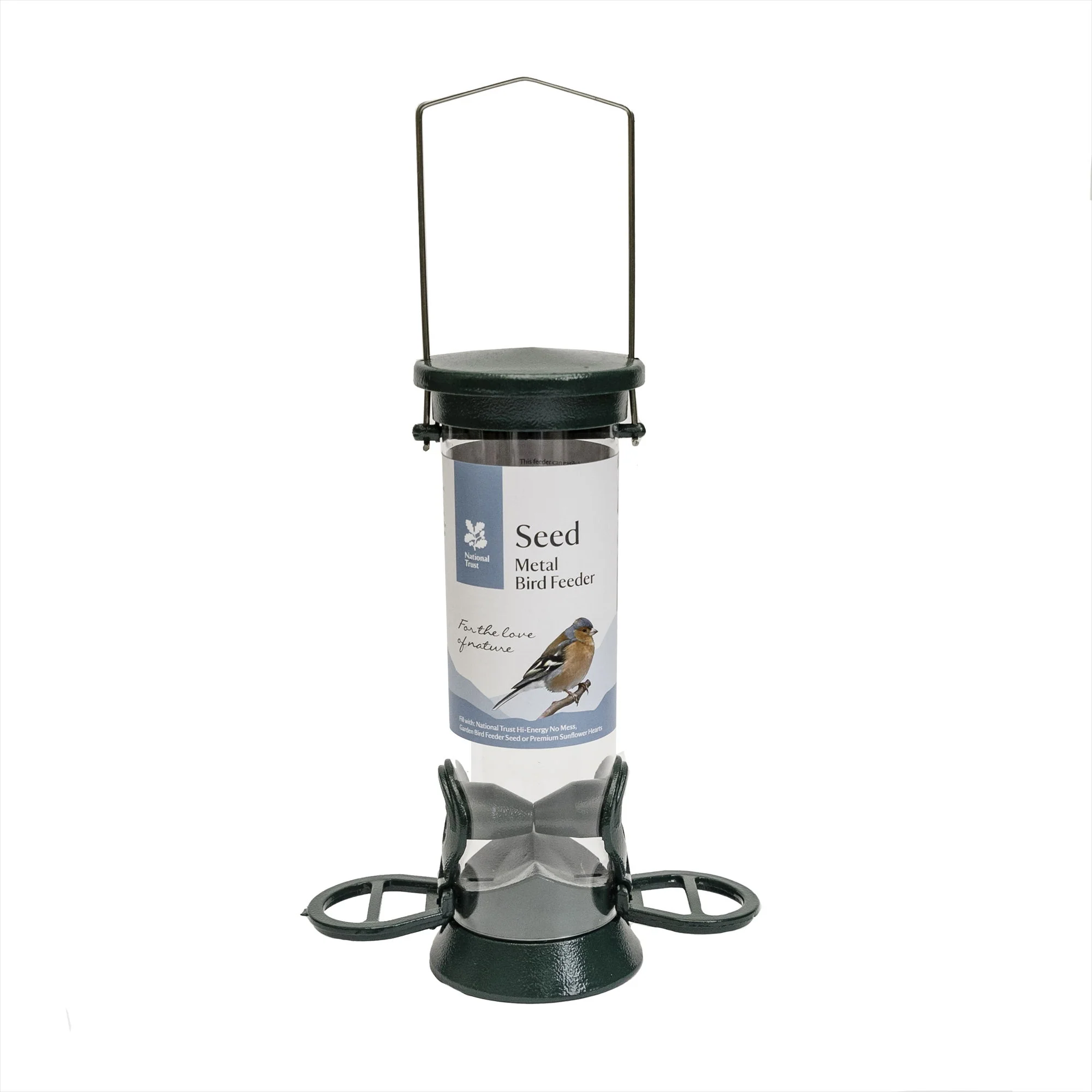 National Trust 2 Port Metal Seed Feeder