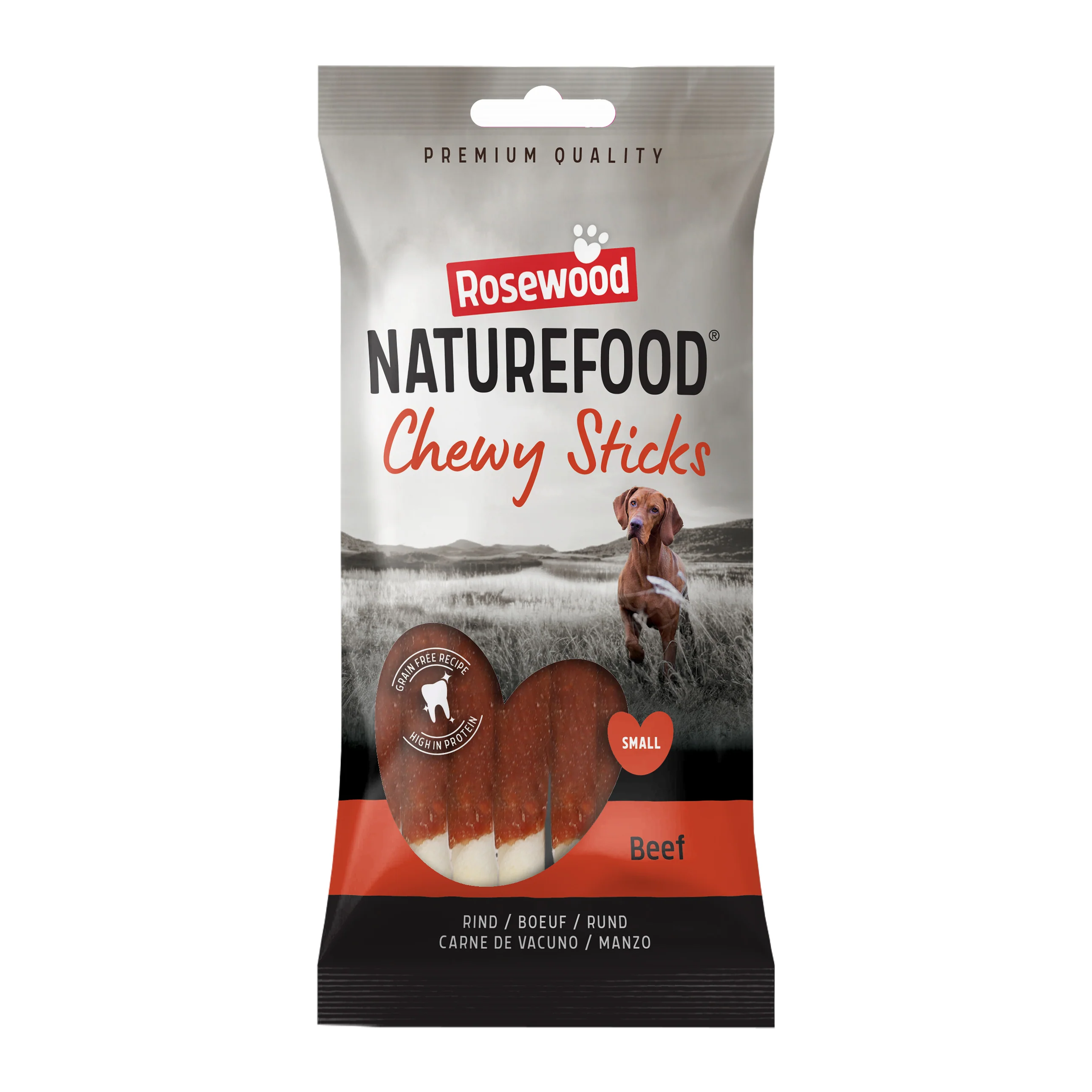 Naturefood Chewy Sticks Beef - Small 8pc72g