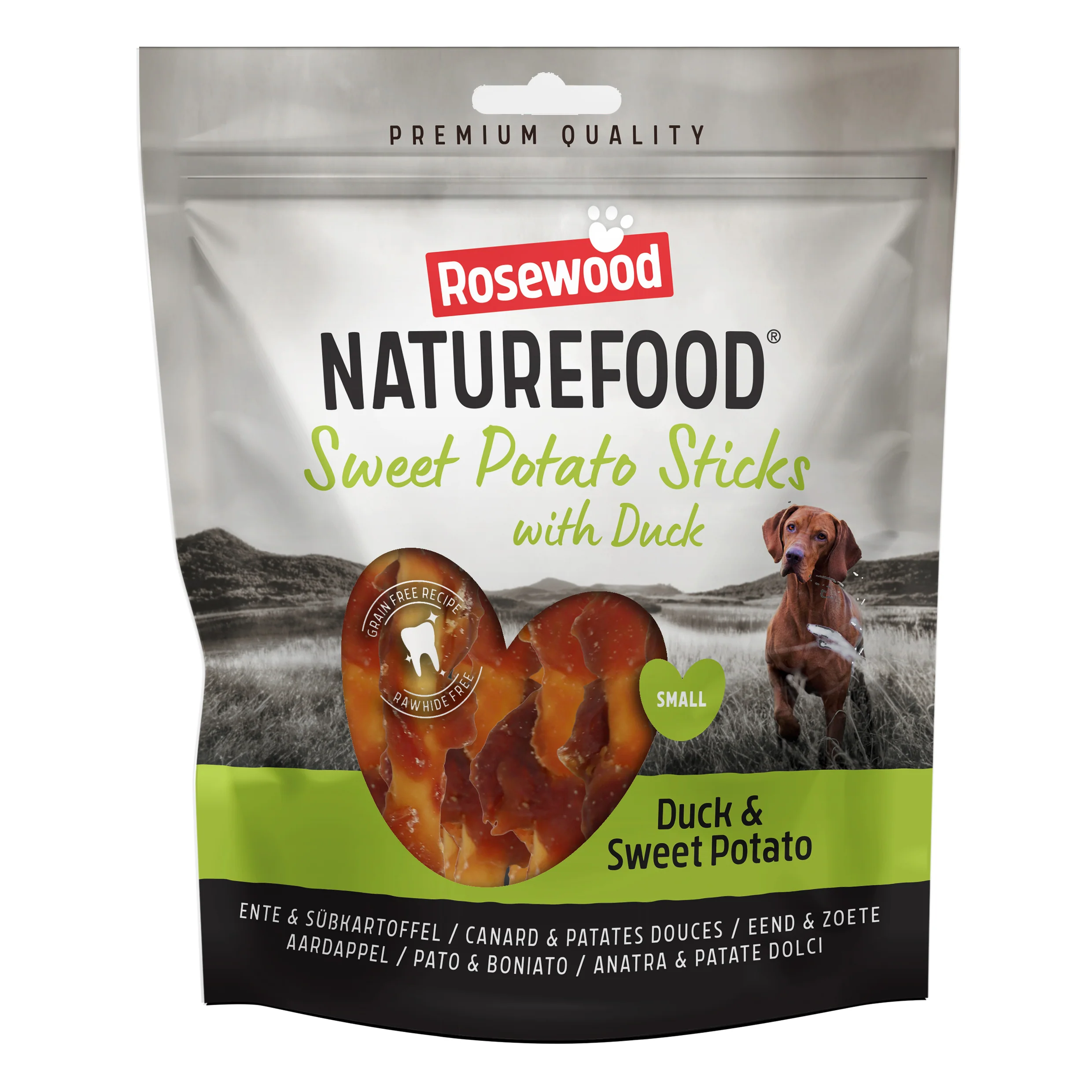 Naturefood Duck Wrapped Sweet Potato Sticks Value Pack 320g