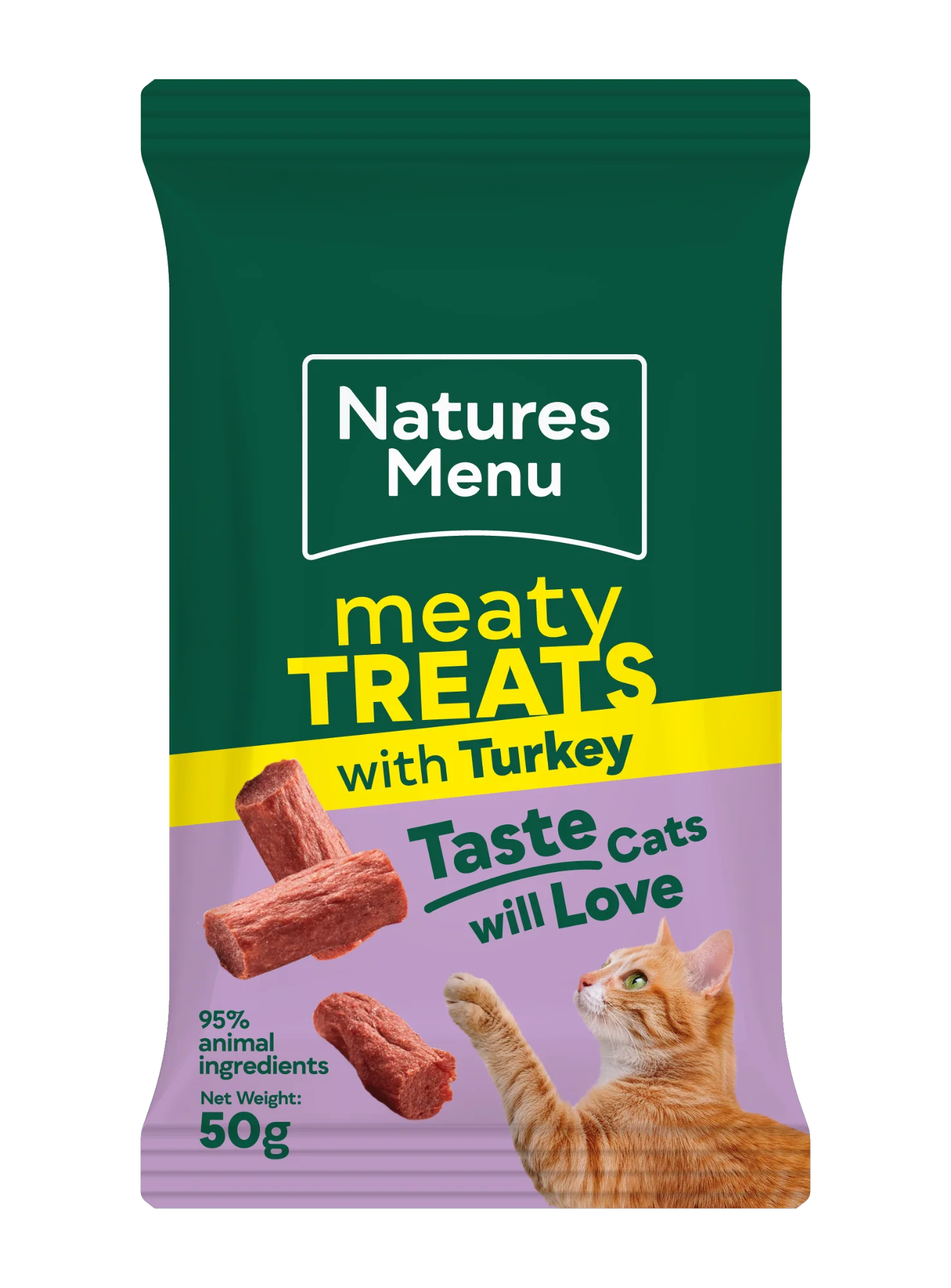 Natures Menu Cat Meaty Treat Turkey 50g
