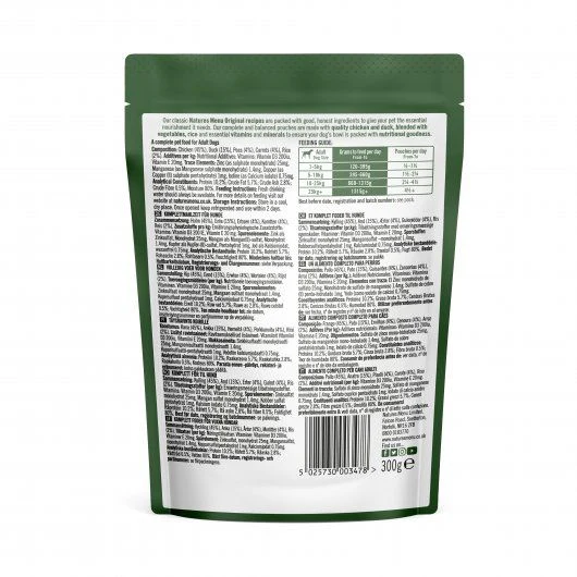 Natures Menu Dog Adult Pouch Chicken & Duck 300g - Image 2