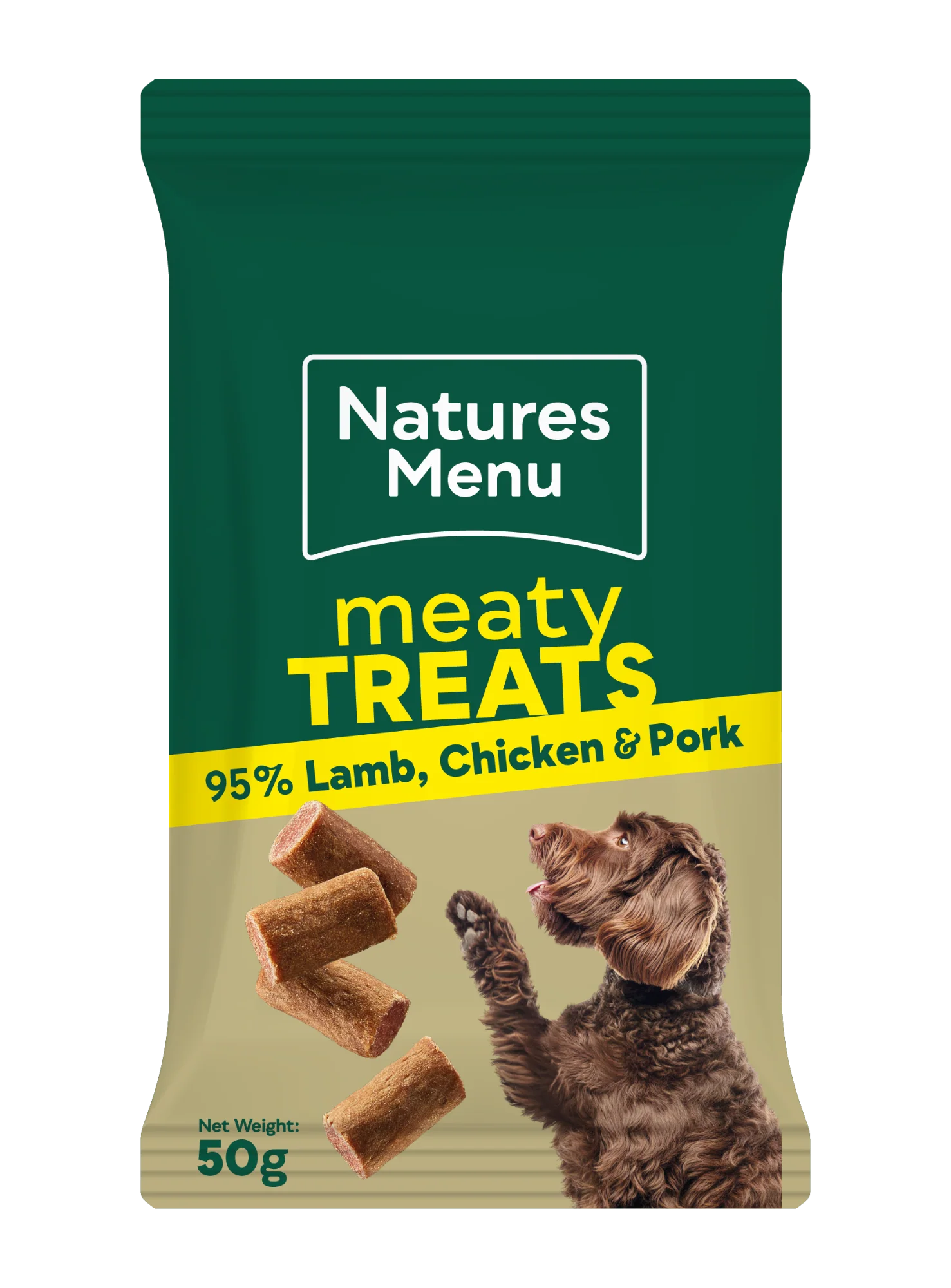 Natures Menu Dog Treat Chicken & Lamb 50g