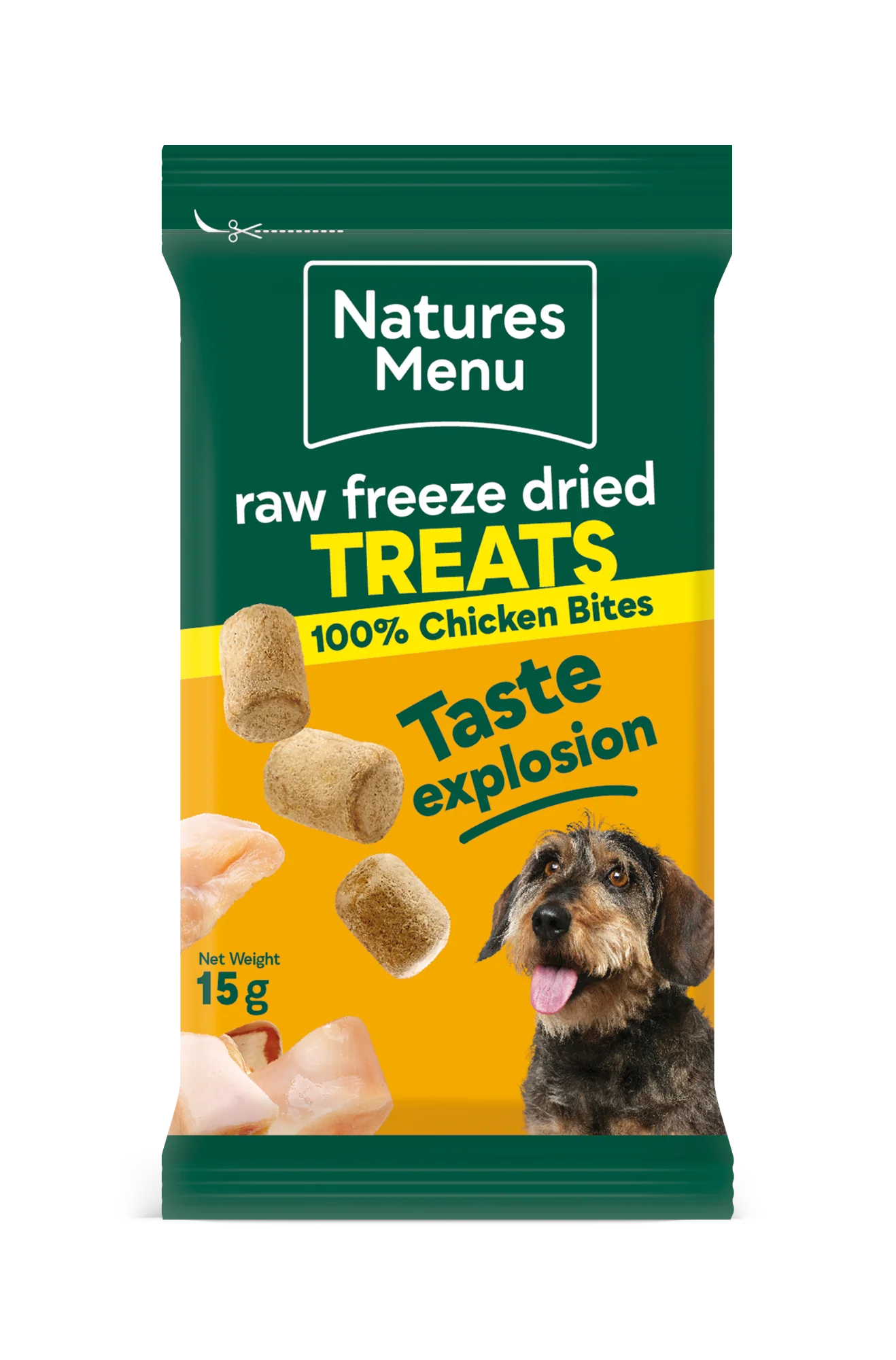 Natures Menu Freeze Dried Bites Chicken 15g