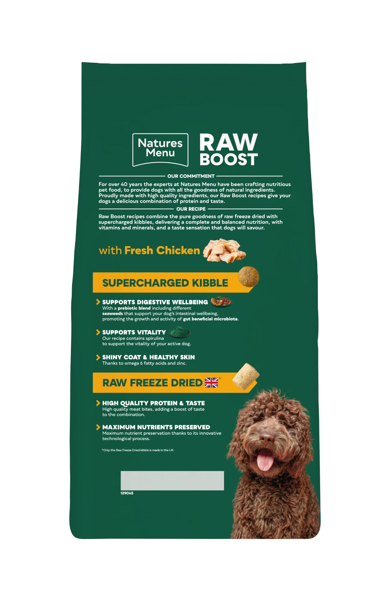 Natures Menu Raw Boost Chicken 1.5kg - Image 2