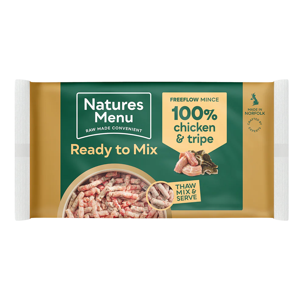 Natures Menu Ready to Mix Chicken & Tripe Freeflow 2kg