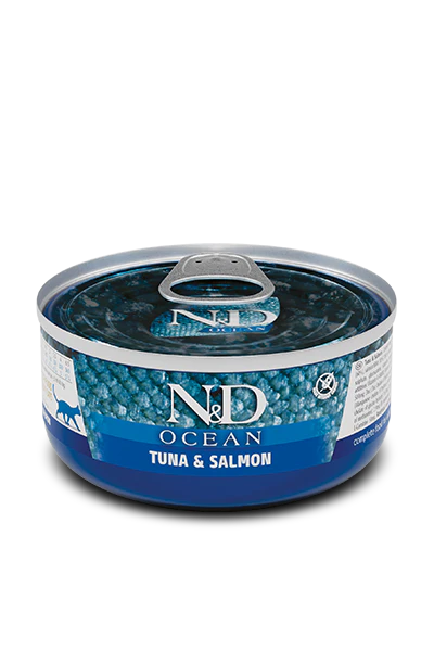 N&D Cat Ocean Tuna/Salmon 70g