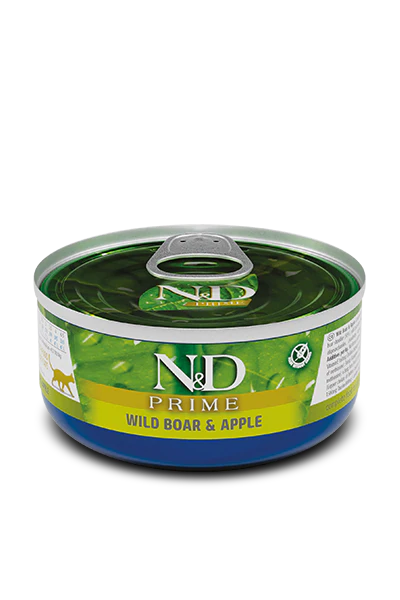N&D Cat Prime Wild Boar & Apple 70g