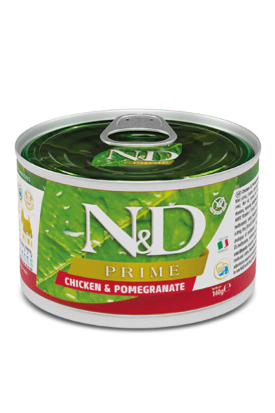 N&D Dog Prime Chicken & Pomegranate Mini 140g