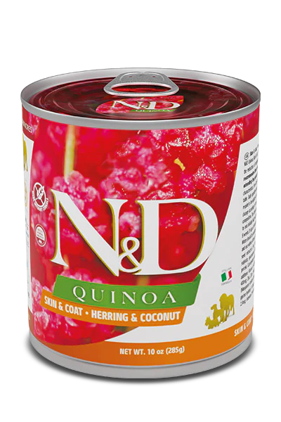 N&D Dog Quinoa Herring & Coconut 285g