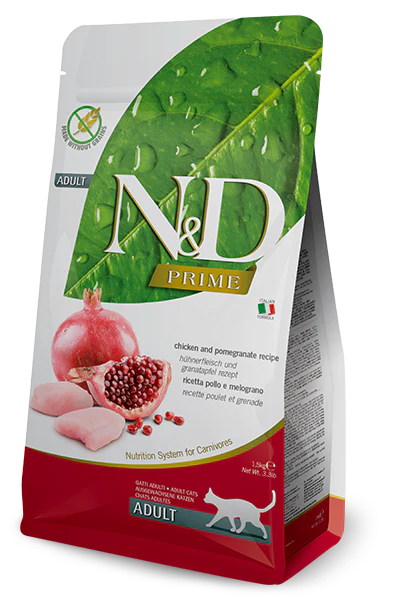 N&D Prime Cat Chicken & Pomegranate Adult 300g