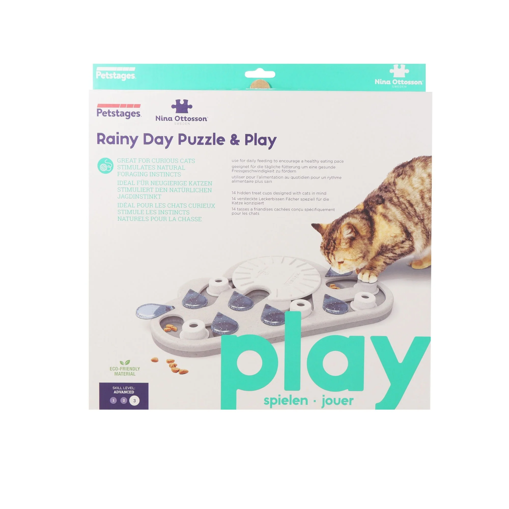 Nina Ottosson Puzzle & Play Rainy Day Grey - Image 3
