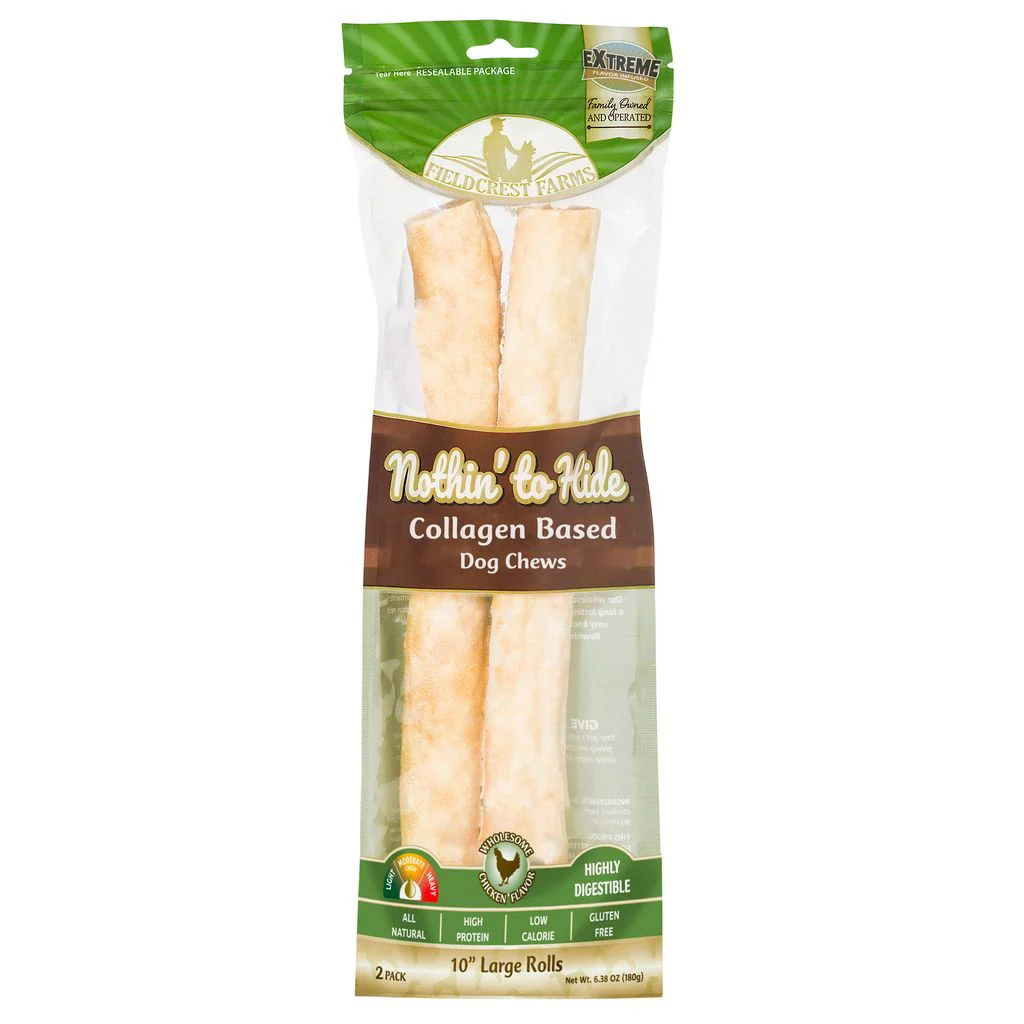 Nothing to hide chicken Roll 10" 2 pk