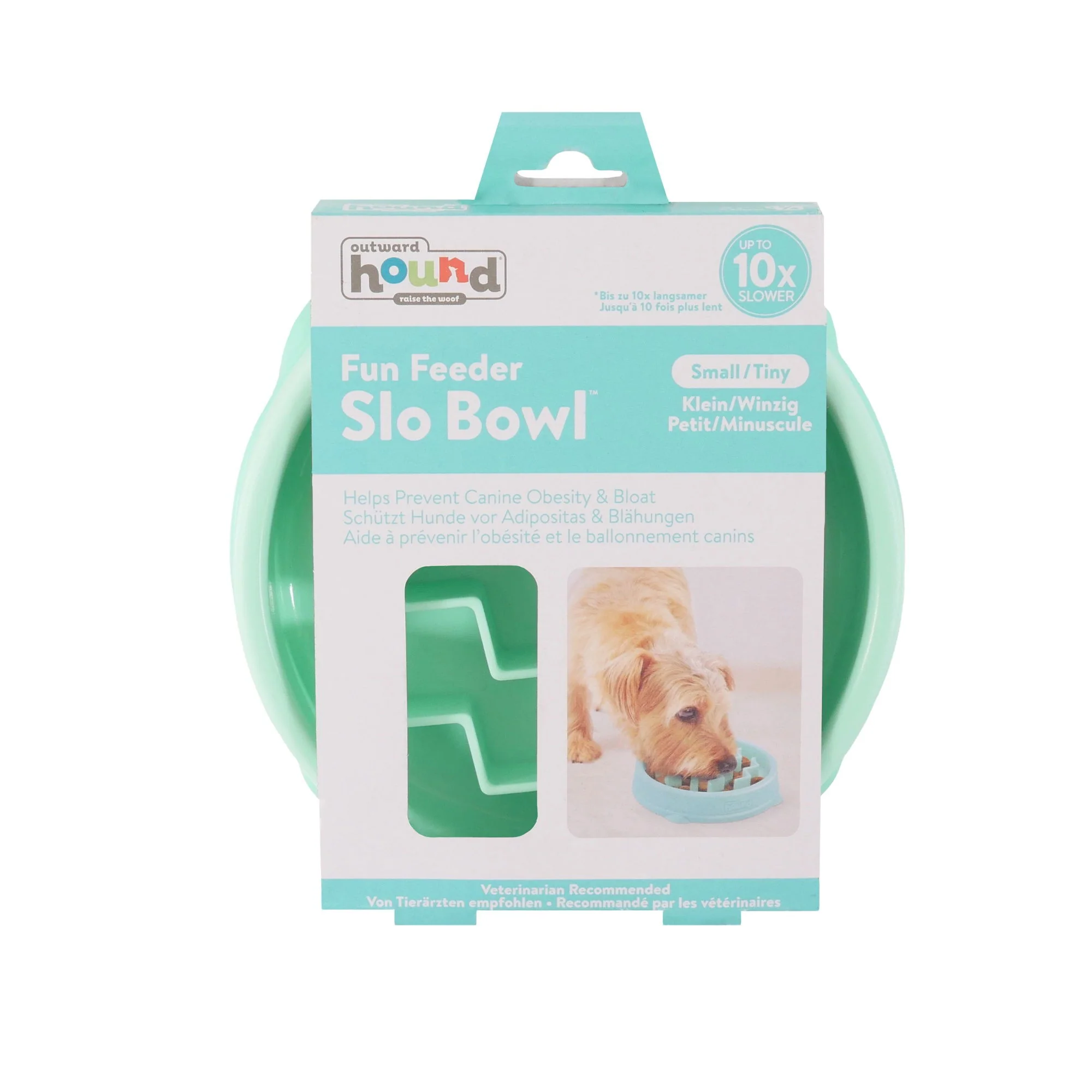 Outward Hound Fun Feeder Wave Mint 15cm - Image 3