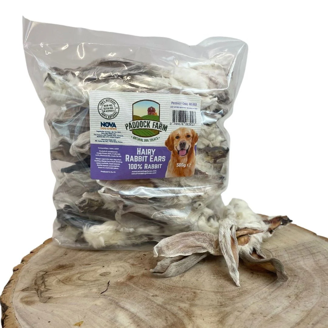 Paddock Farm - Hairy Rabbit Ears 500g