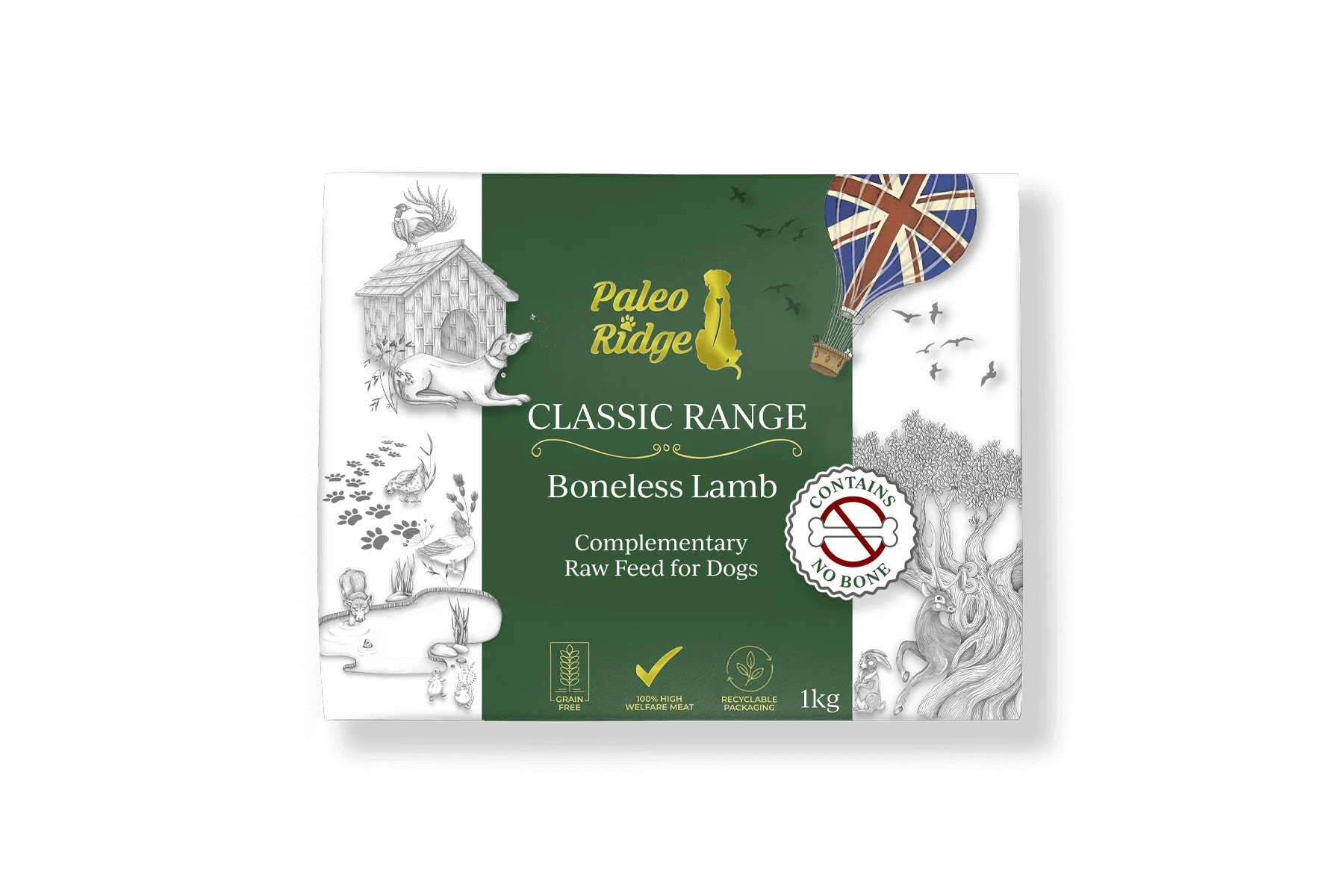 Paleo Ridge Classic Boneless Lamb 1kg