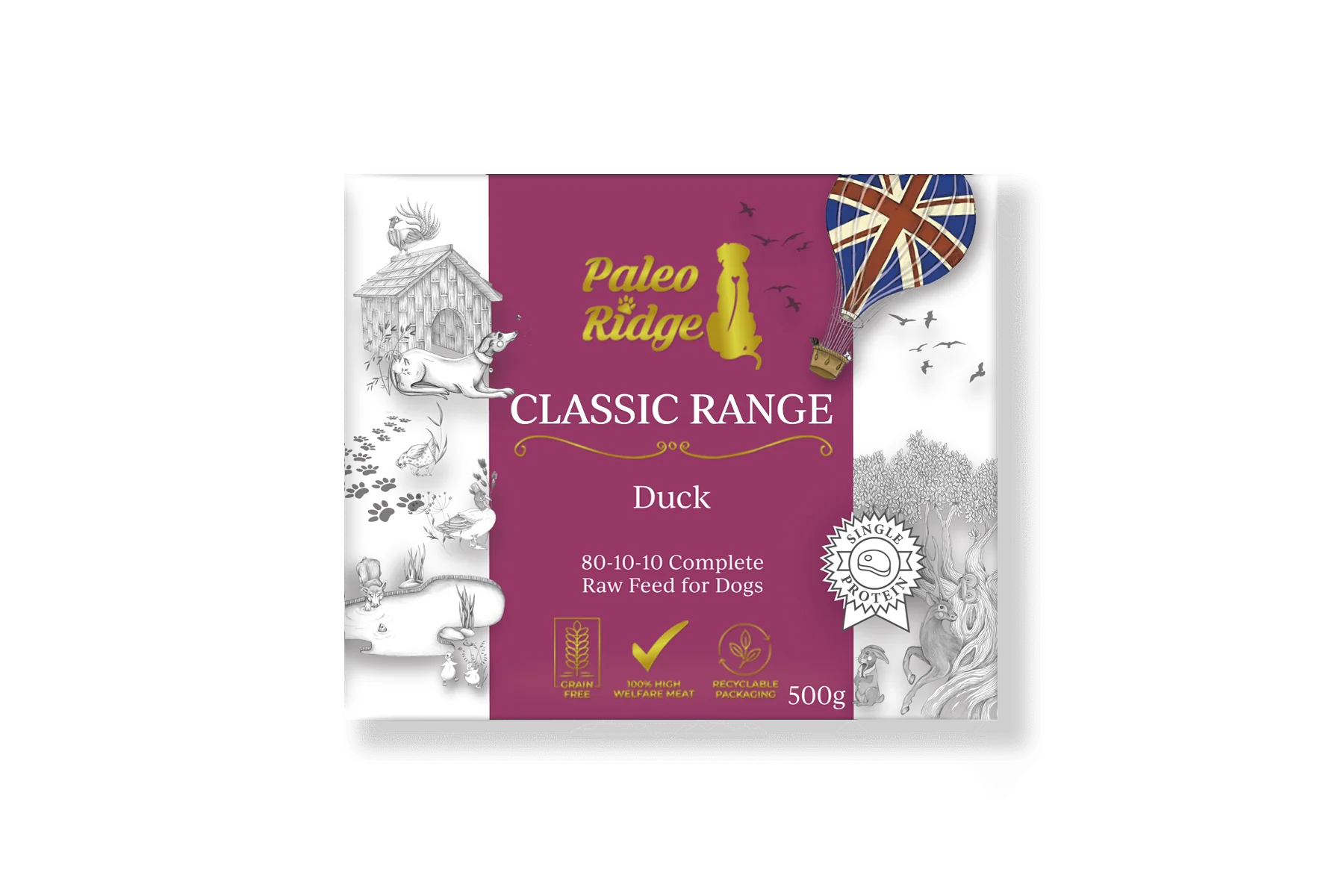 Paleo Ridge Classic Duck 500g