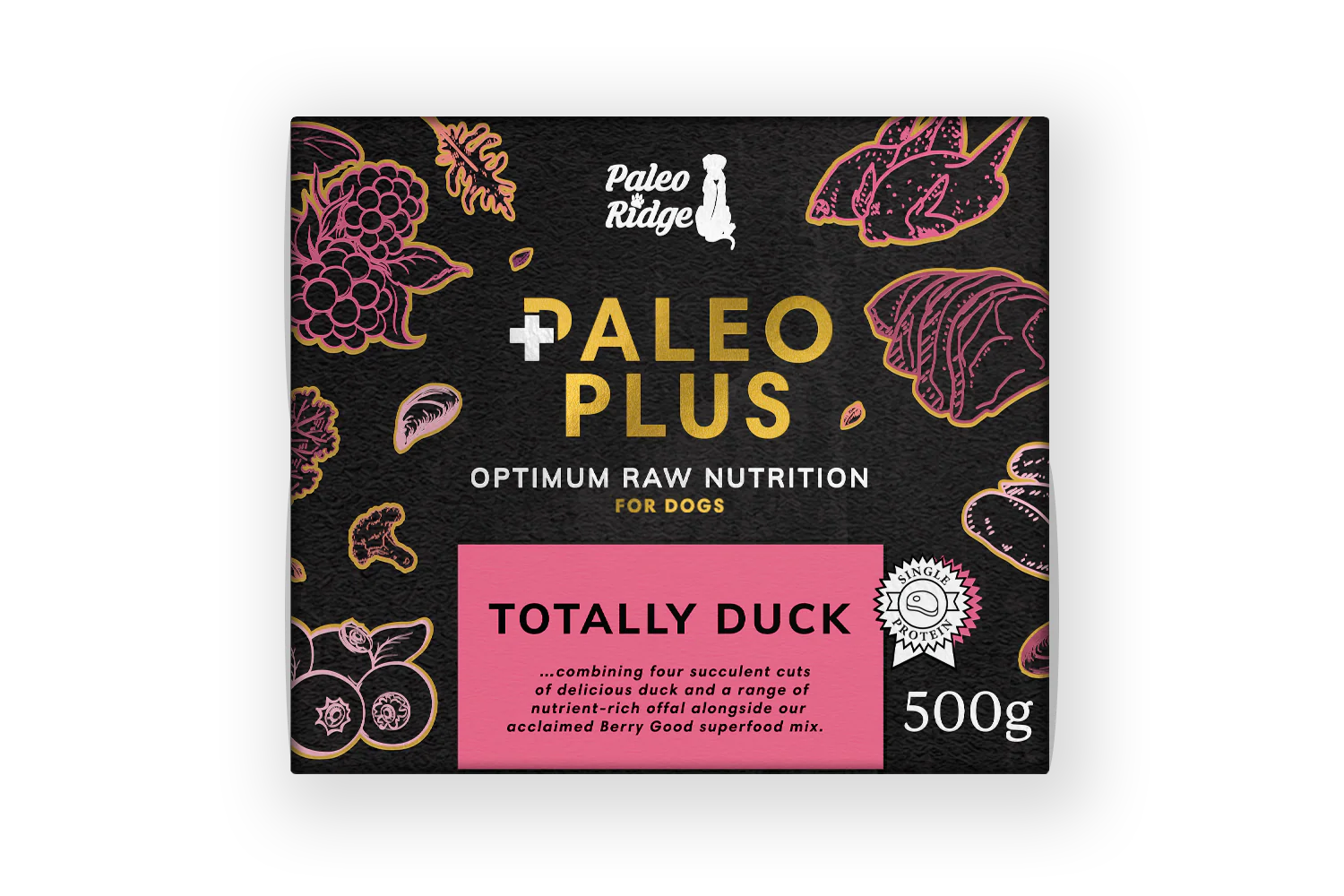 Paleo Ridge Paleo Plus Totally Duck 500g