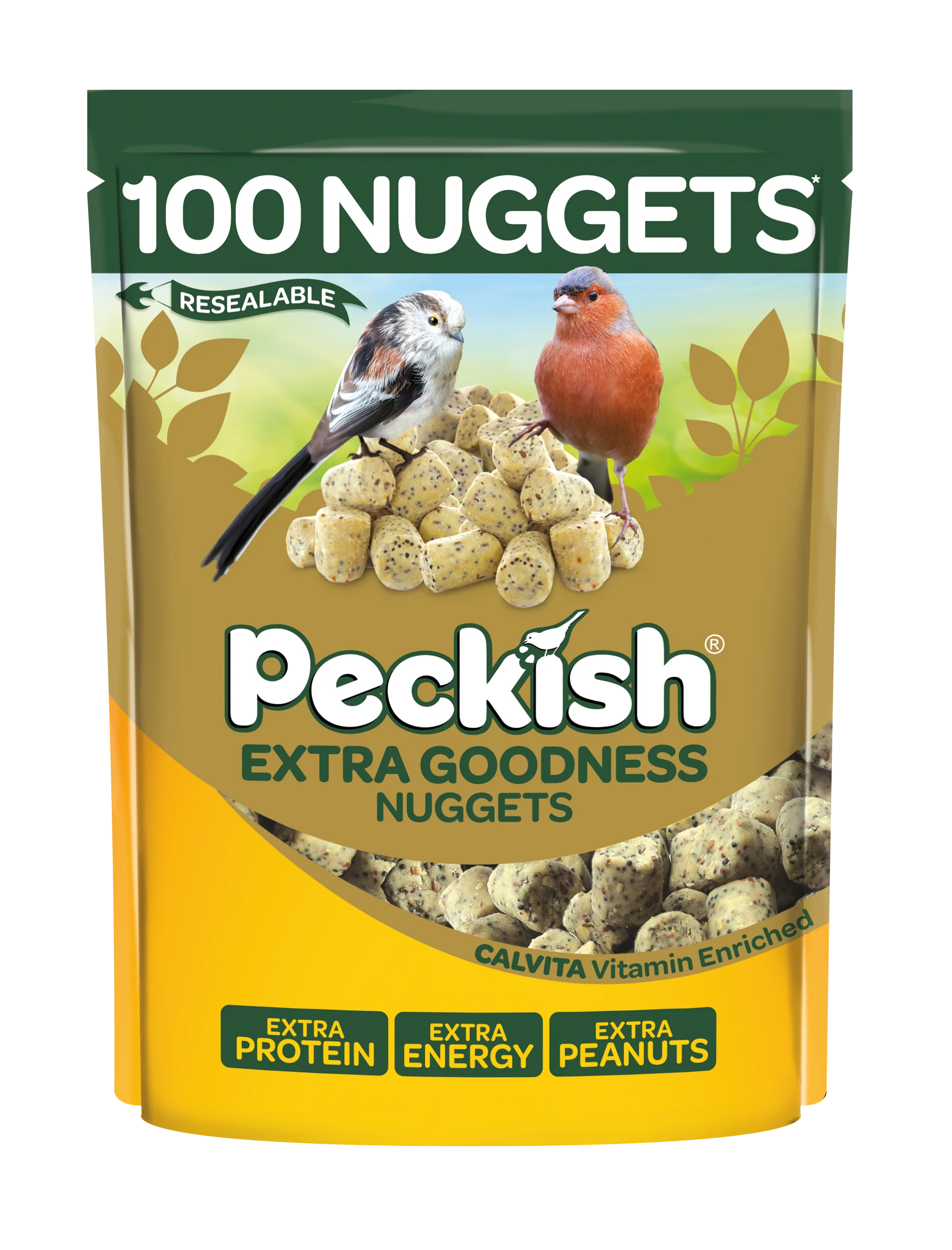 Peckish Extra Goodness 100 Nuggets (1.6kg)