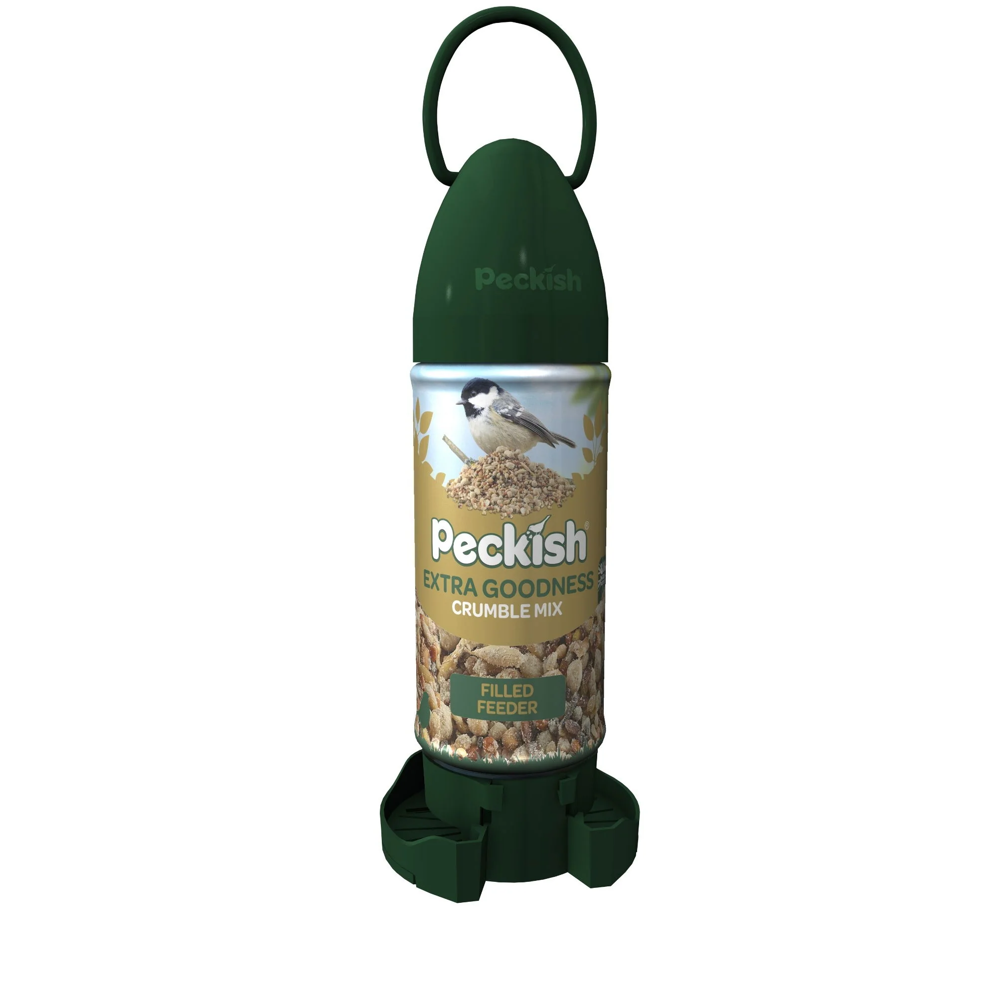 Peckish Extra Goodness Crumble Mix Rtu Feeder 350g