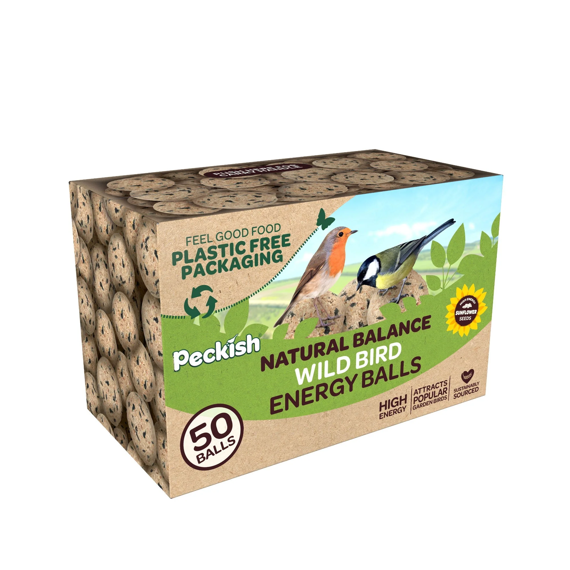 Peckish Complete Energy Balls - 50 Box