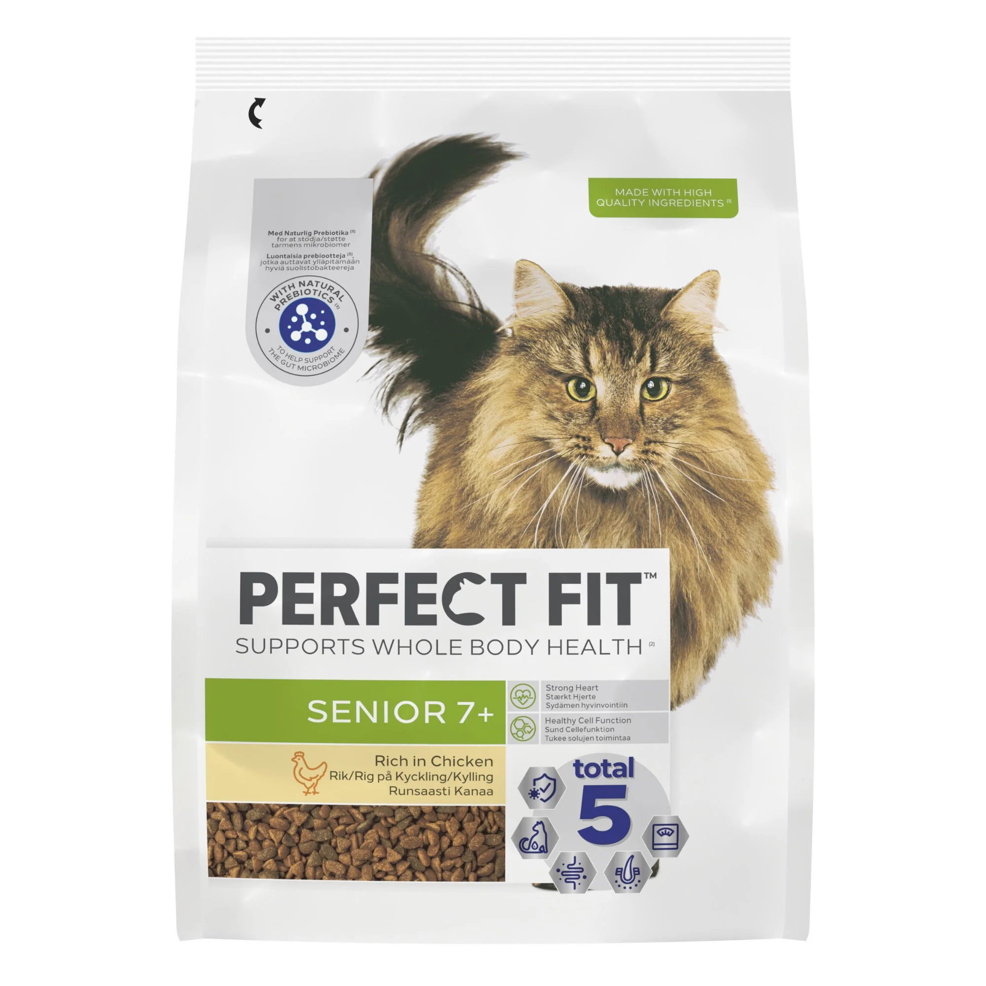 PERFECT FIT Cat Complete Dry Senior 7+ Chicken 2.8kg - Image 3