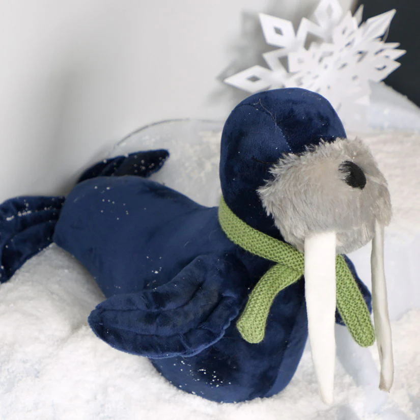 Pet Brands Starry Nights Lavender filled Anxiety Toy - Walrus Large - Image 4