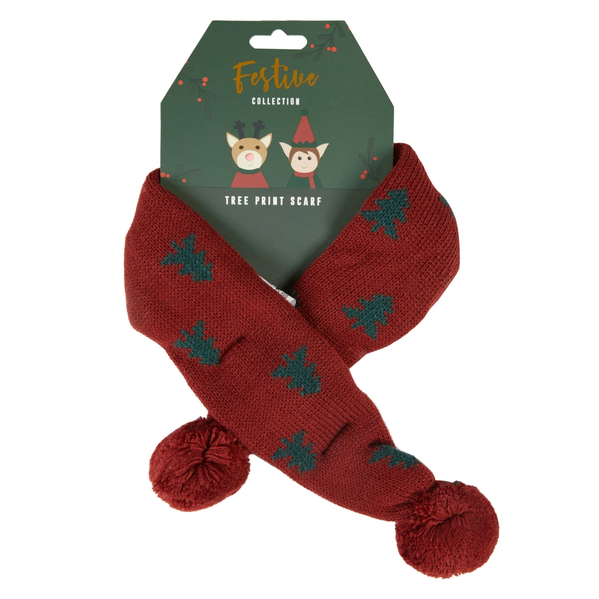 Pet Brands Tree Print Scarf