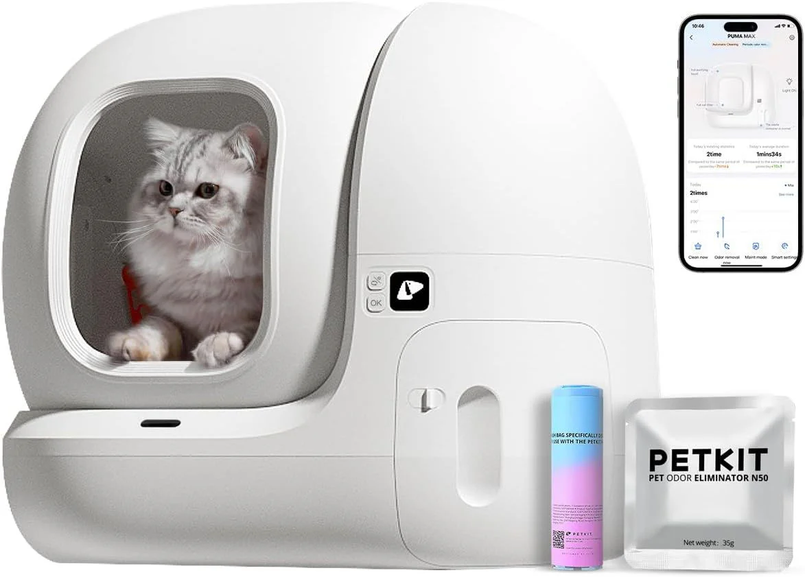 PETKIT Puramax Self Cleaning Cat Litter Box
