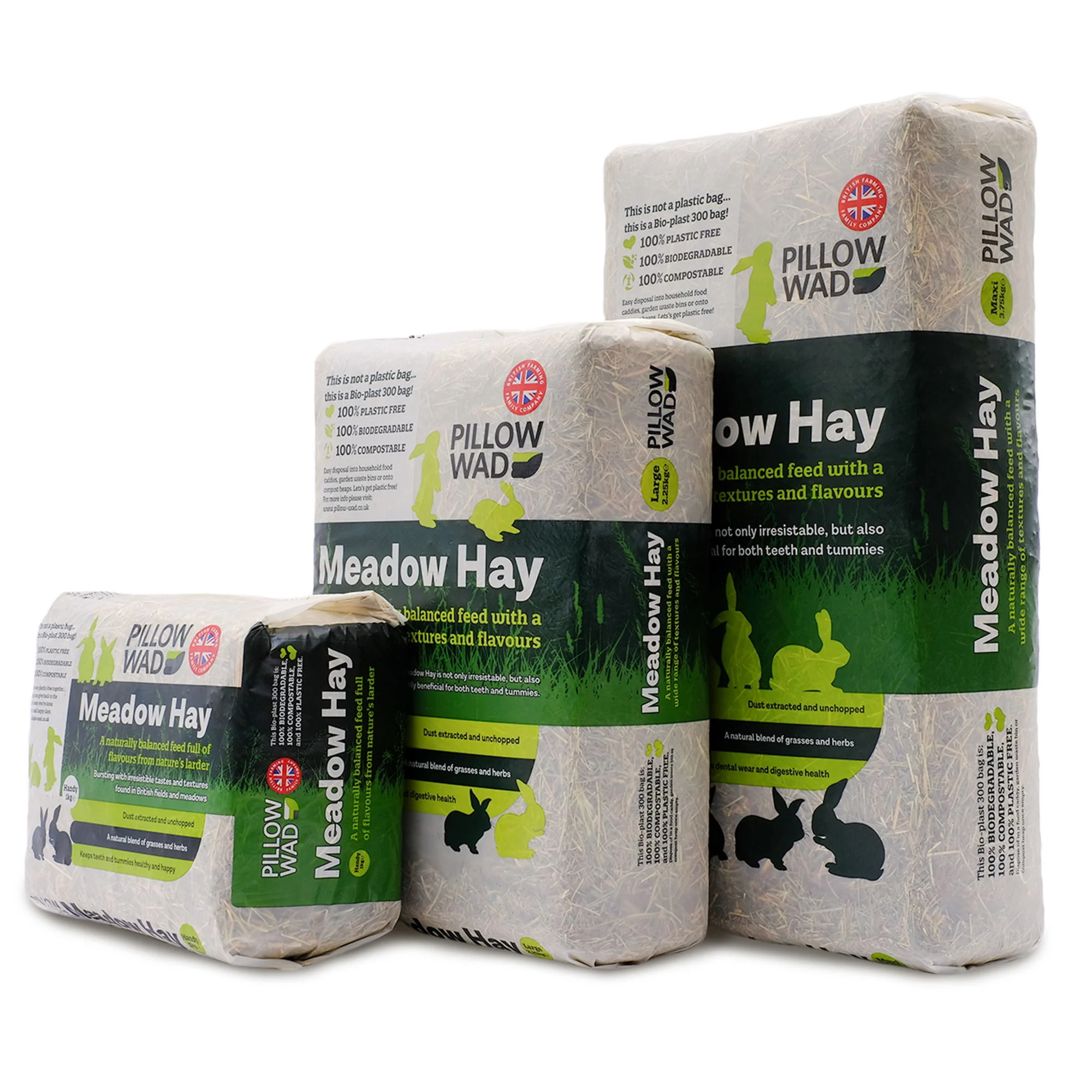 Pillow Wad Large Bio Meadow Hay 2.25kg - Image 4