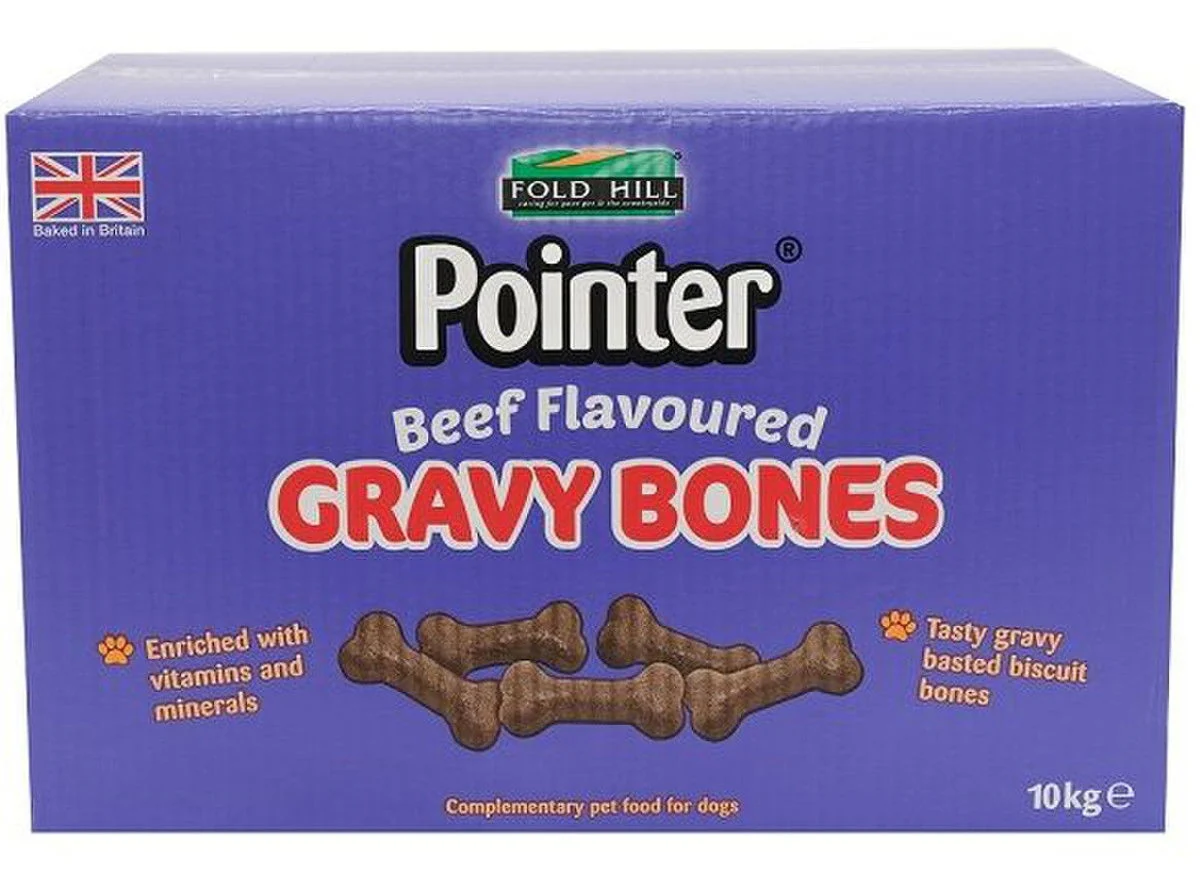 Pointer Gravy Bones Beef Flavoured 10Kg