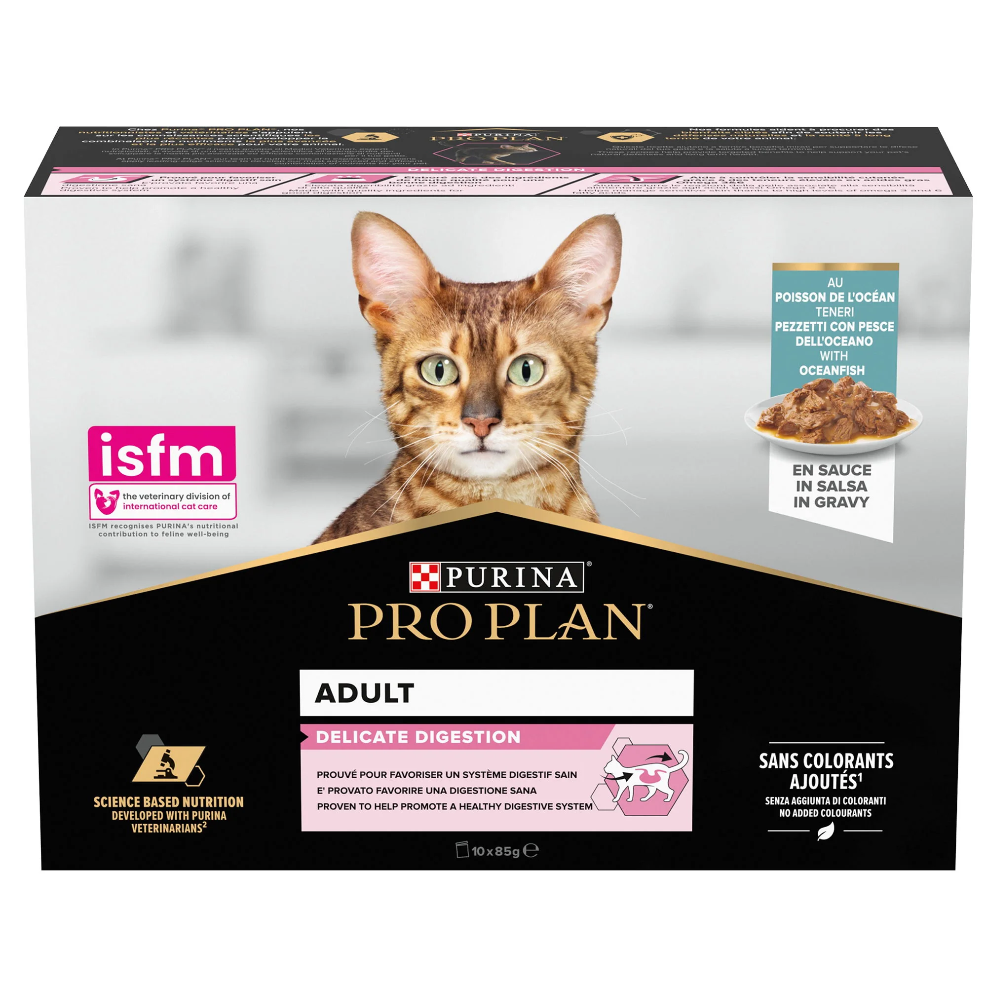 Pp Cat Nutrisavour Delicate Ocean Fish In Gravy 10x85g - Image 2