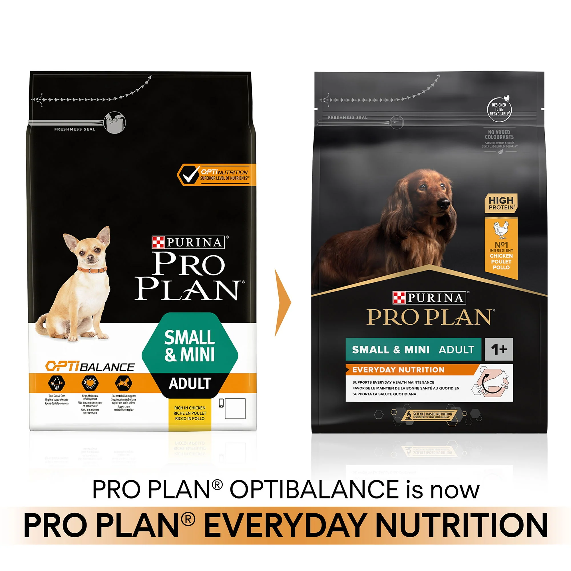 Pro Plan Dog Adt Optihealth Sml & Mini Breed Chicken 3kg - Image 4