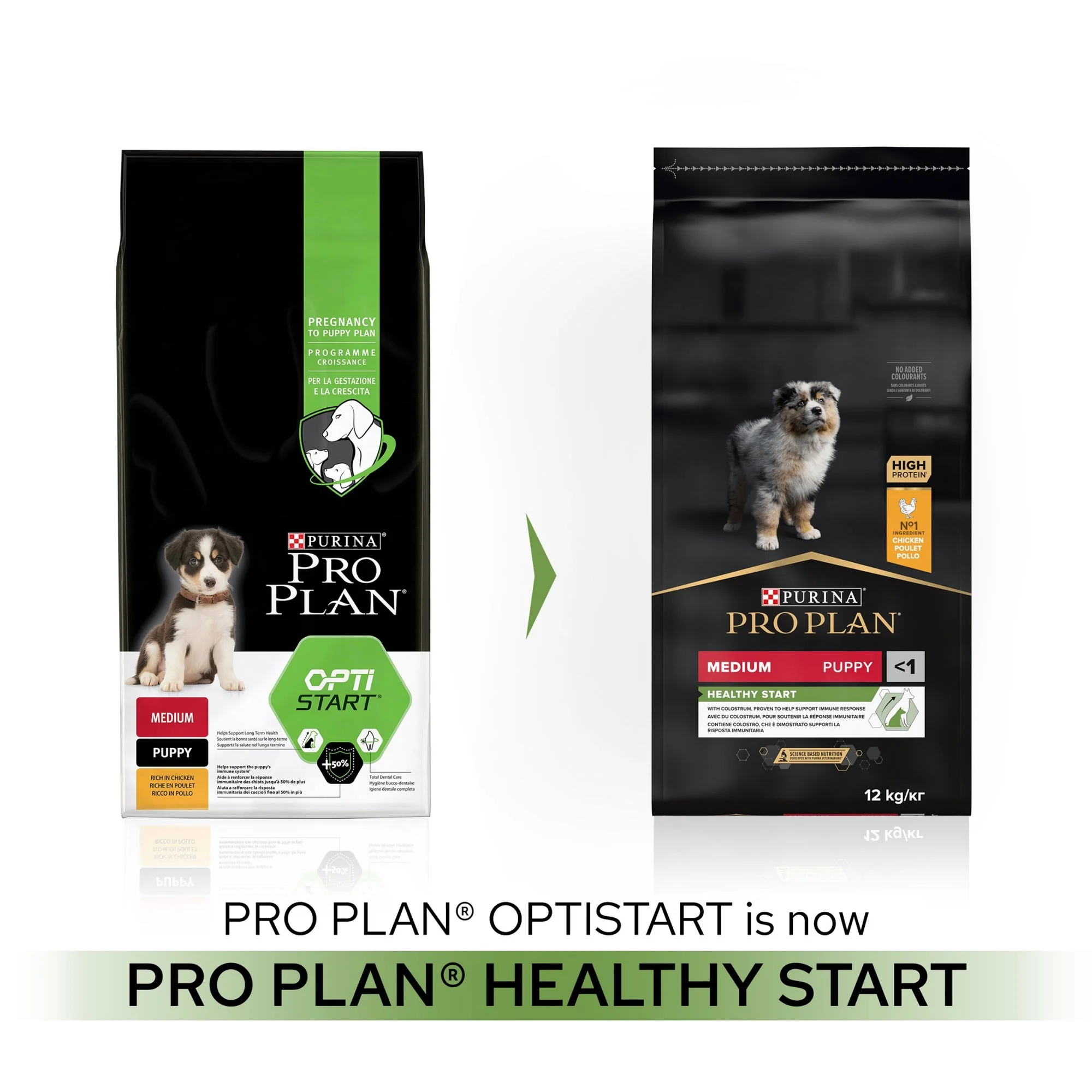 Pro Plan Dog Puppy Optistart Medium Breed Chicken 12kg - Image 4