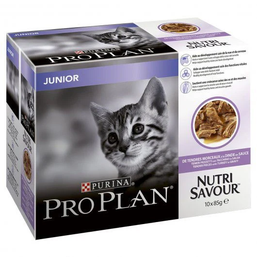 Pro Plan Kitten Healthy Start With Turkey In Gravy 10x85g - Image 4