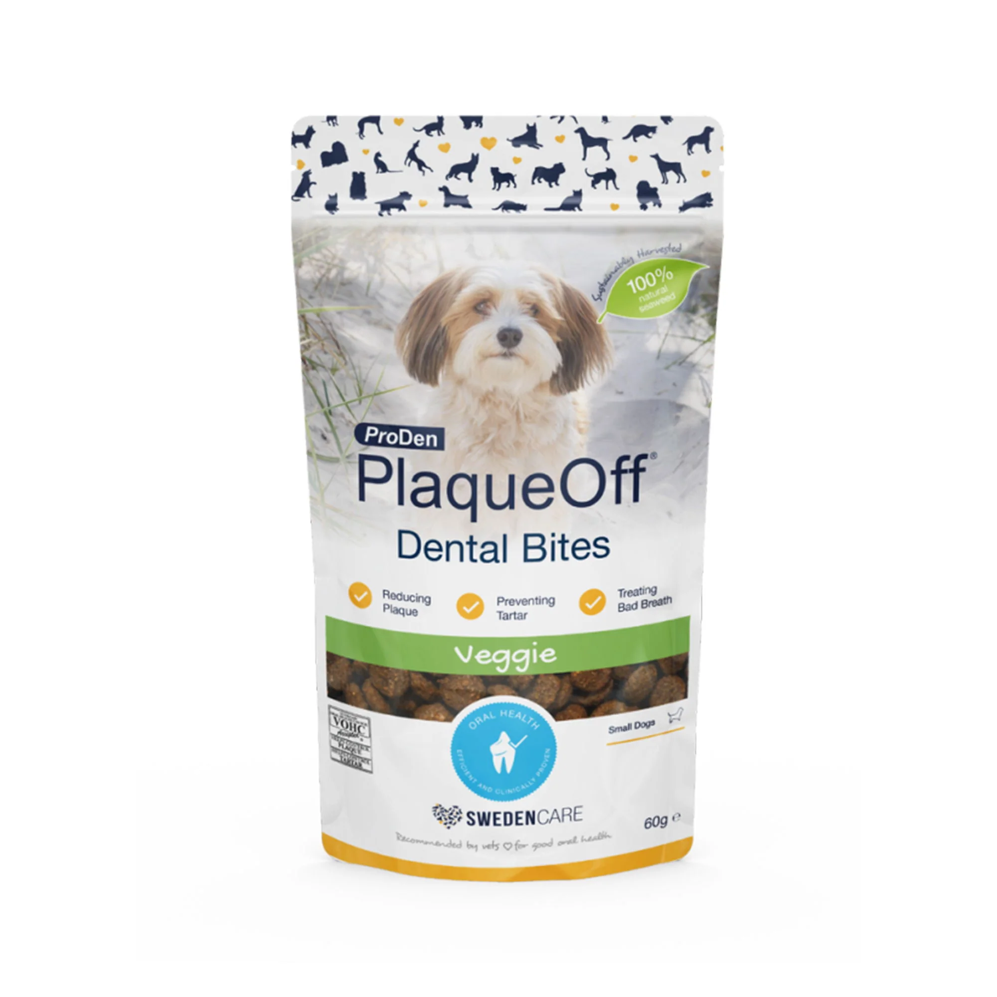 Proden Plaqueoff Dental Bites Small Dog - 60g