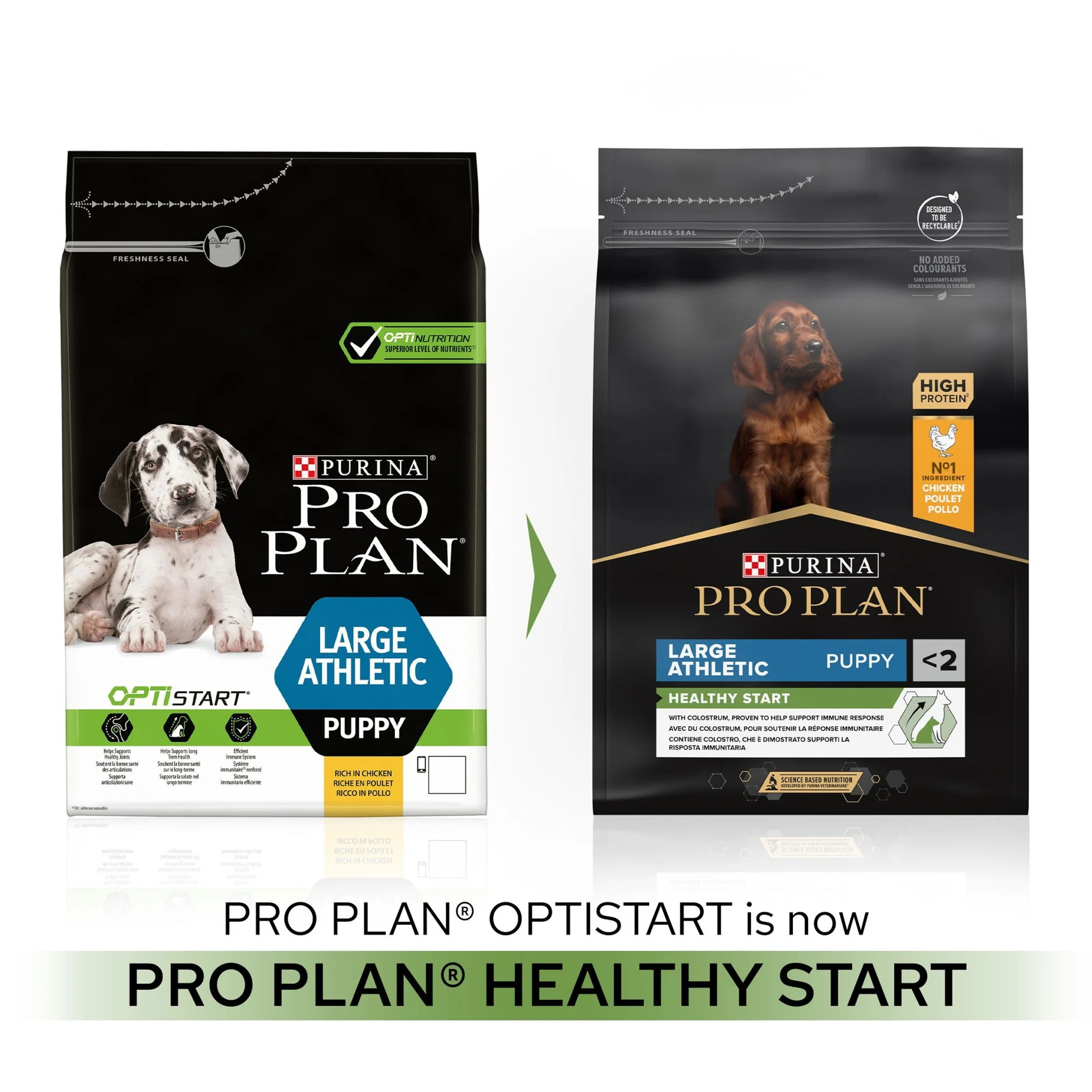 ProPlan Dog Pup Optistart Large Breed Athletic Chicken12kg - Image 4