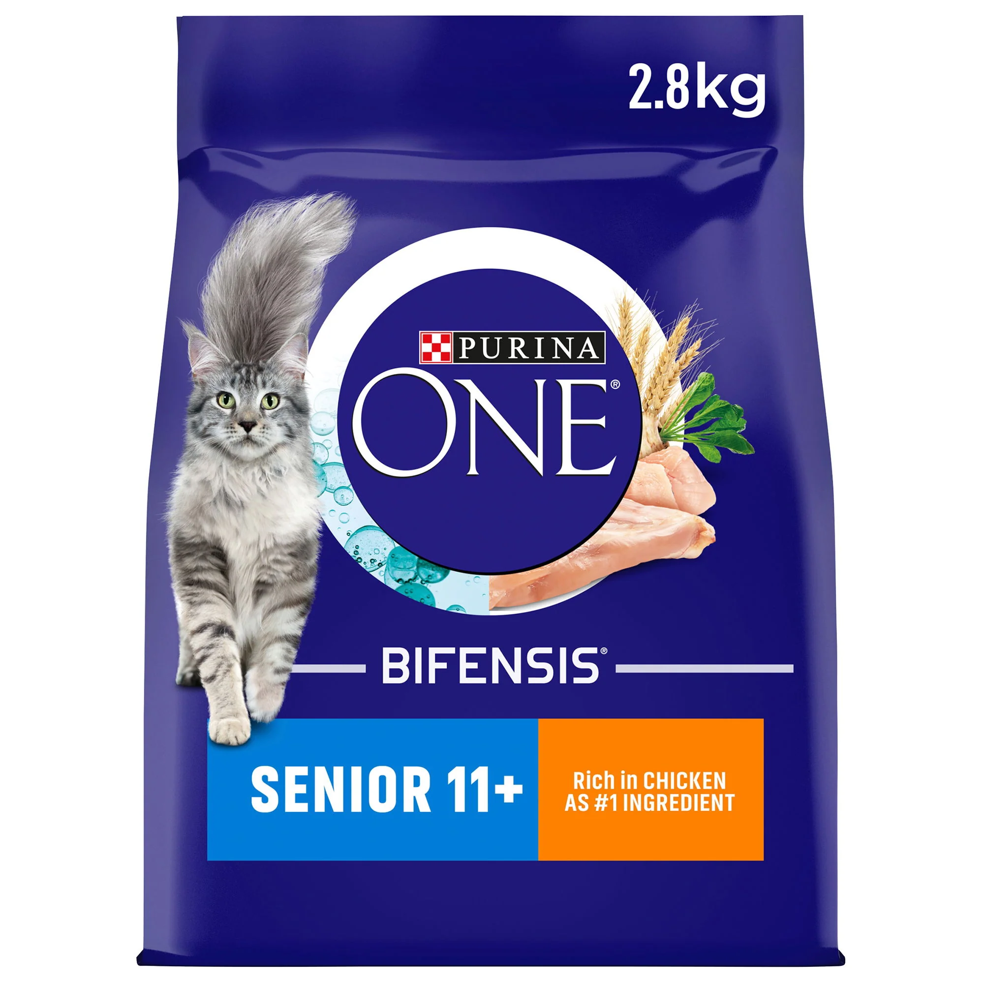 Purina One 11+ Dry Cat Food Chicken & Wholegrain 2.8kg - Image 5