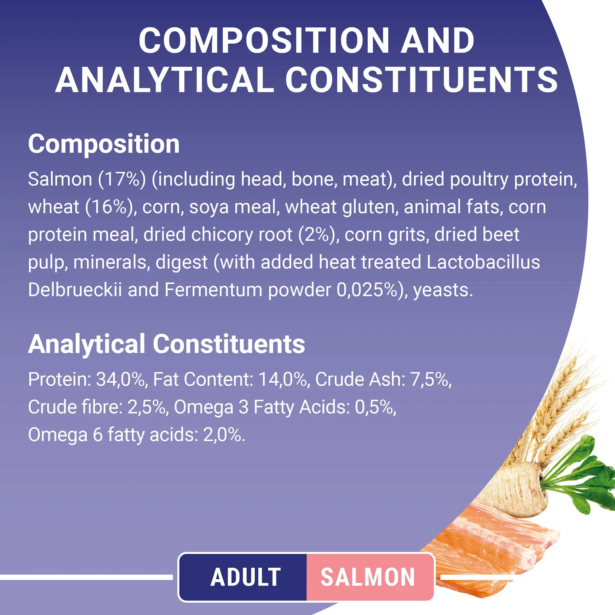 Purina One Adult Rich In Salmon & Whole Grains 800g - Image 3